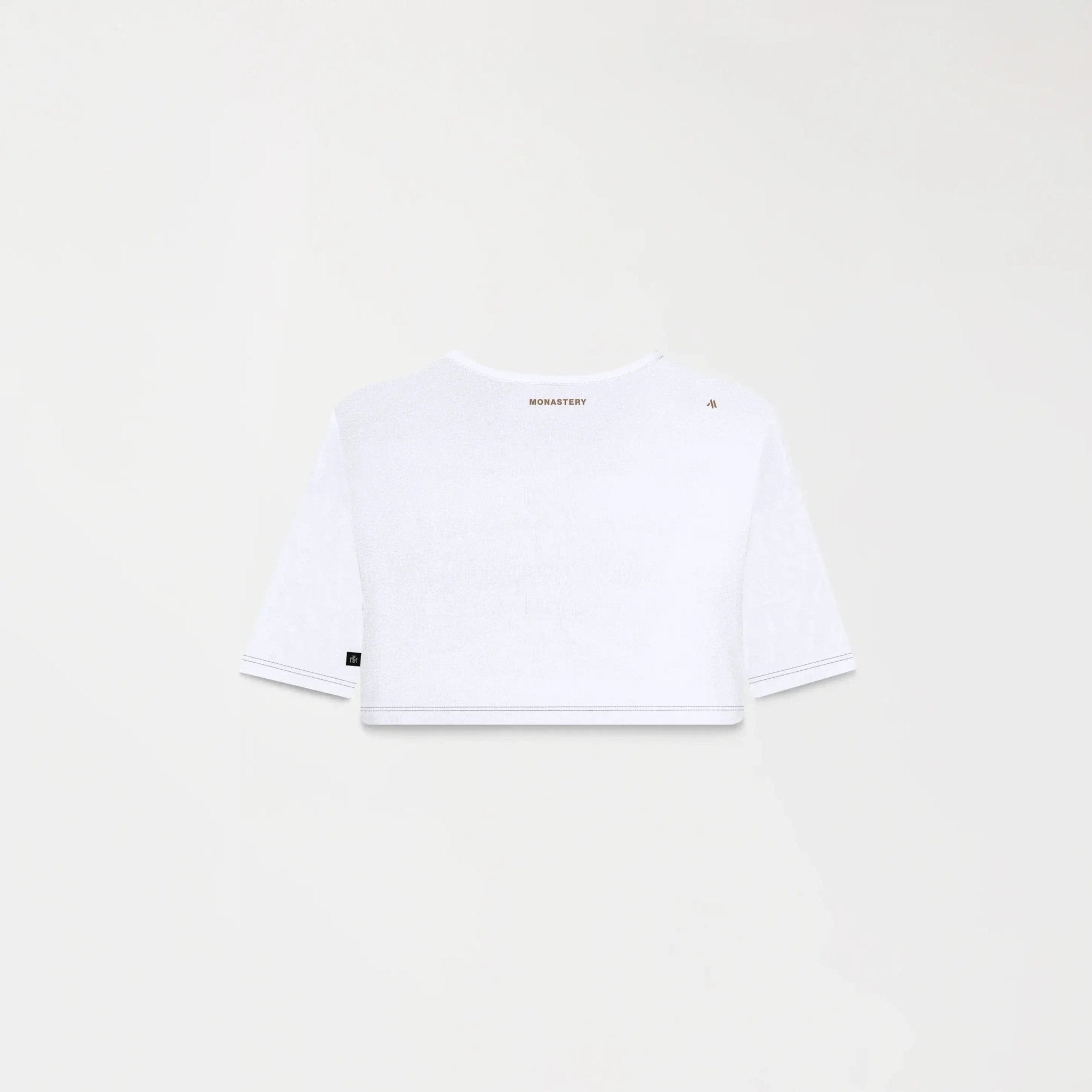 KAIA CROP TOP WOMEN WHITE - Monastery | Tienda Oficial Colombia