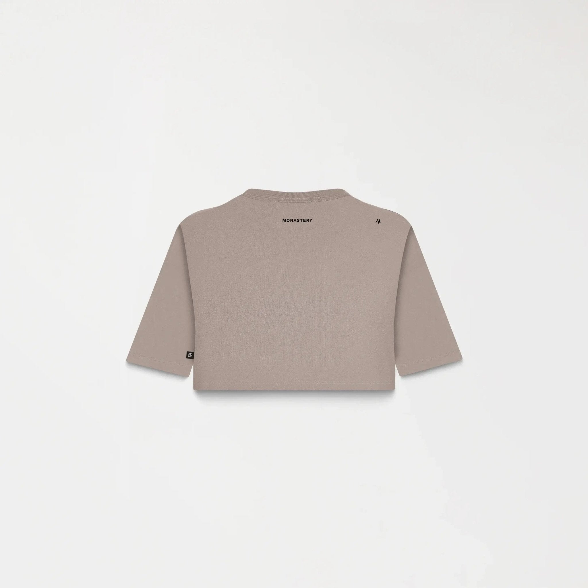 LEIRE CROP TOP WOMEN TAUPE GRAY - Monastery | Tienda Oficial Colombia