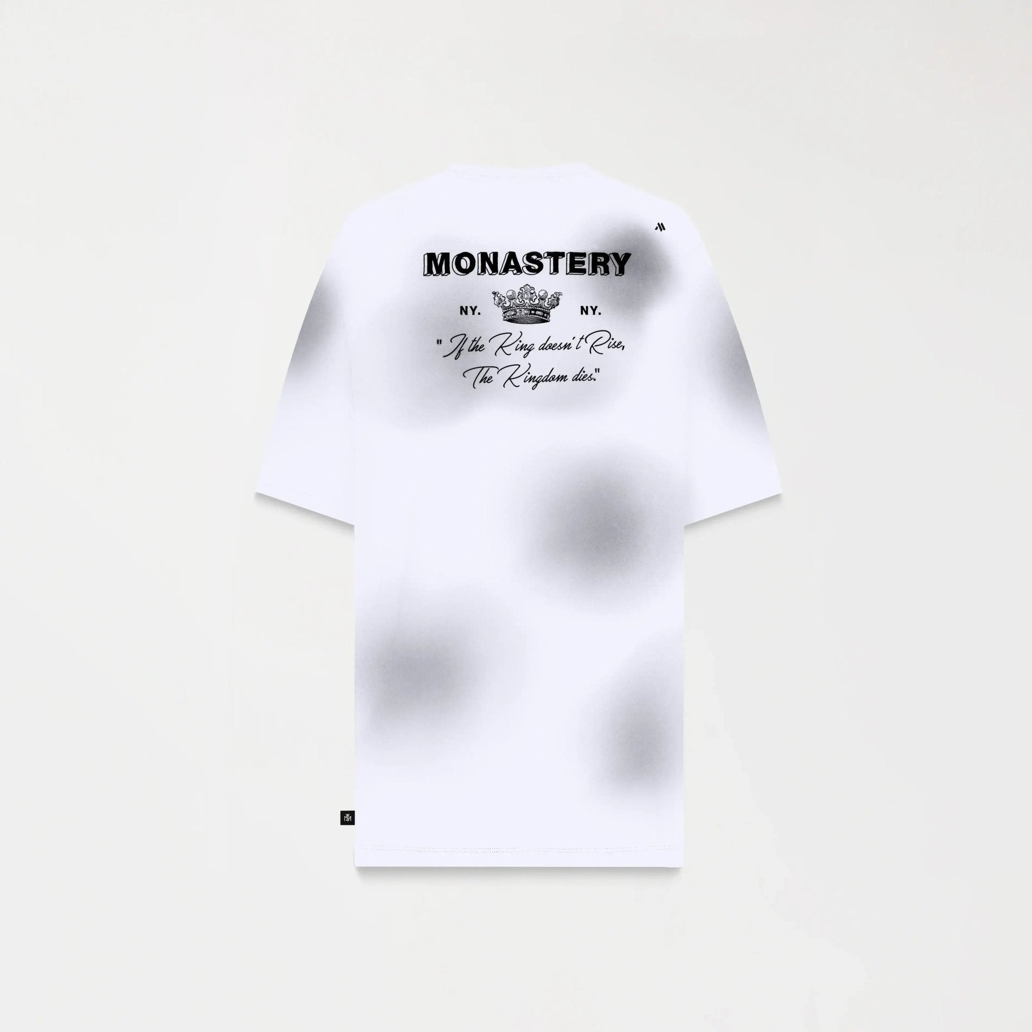 LOAN T - SHIRT OVERSIZED MEN WHITE - Monastery | Tienda Oficial Colombia