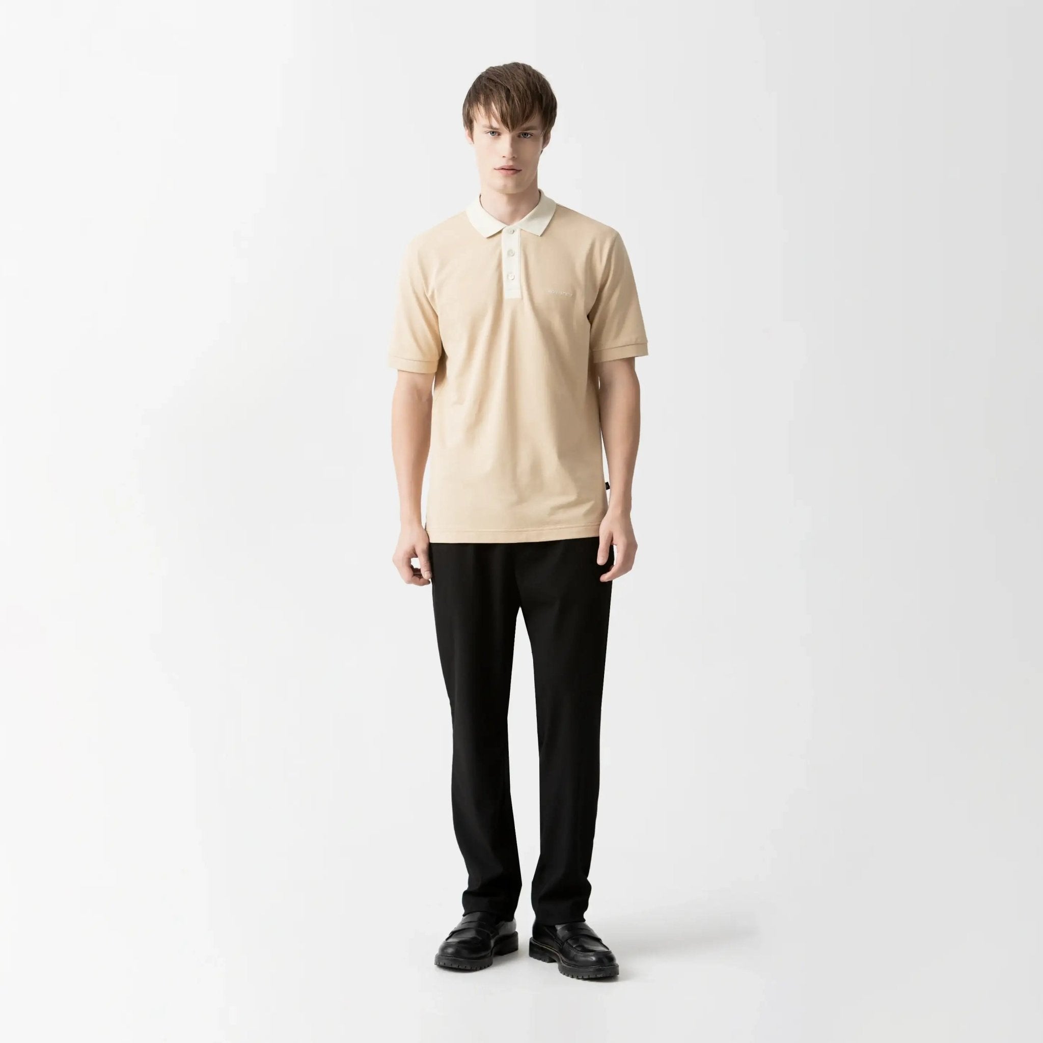 LYKOS POLO MEN IRISH CREAM - Monastery | Tienda Oficial Colombia