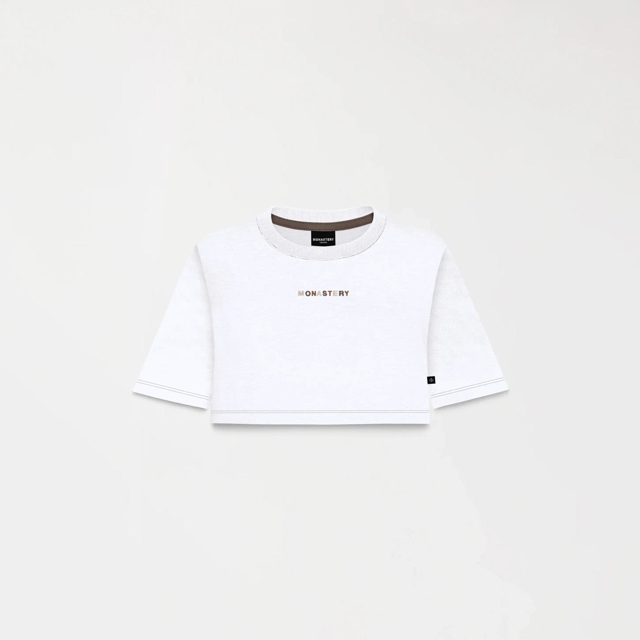MED CROP TOP WOMEN WHITE - Monastery | Tienda Oficial Colombia