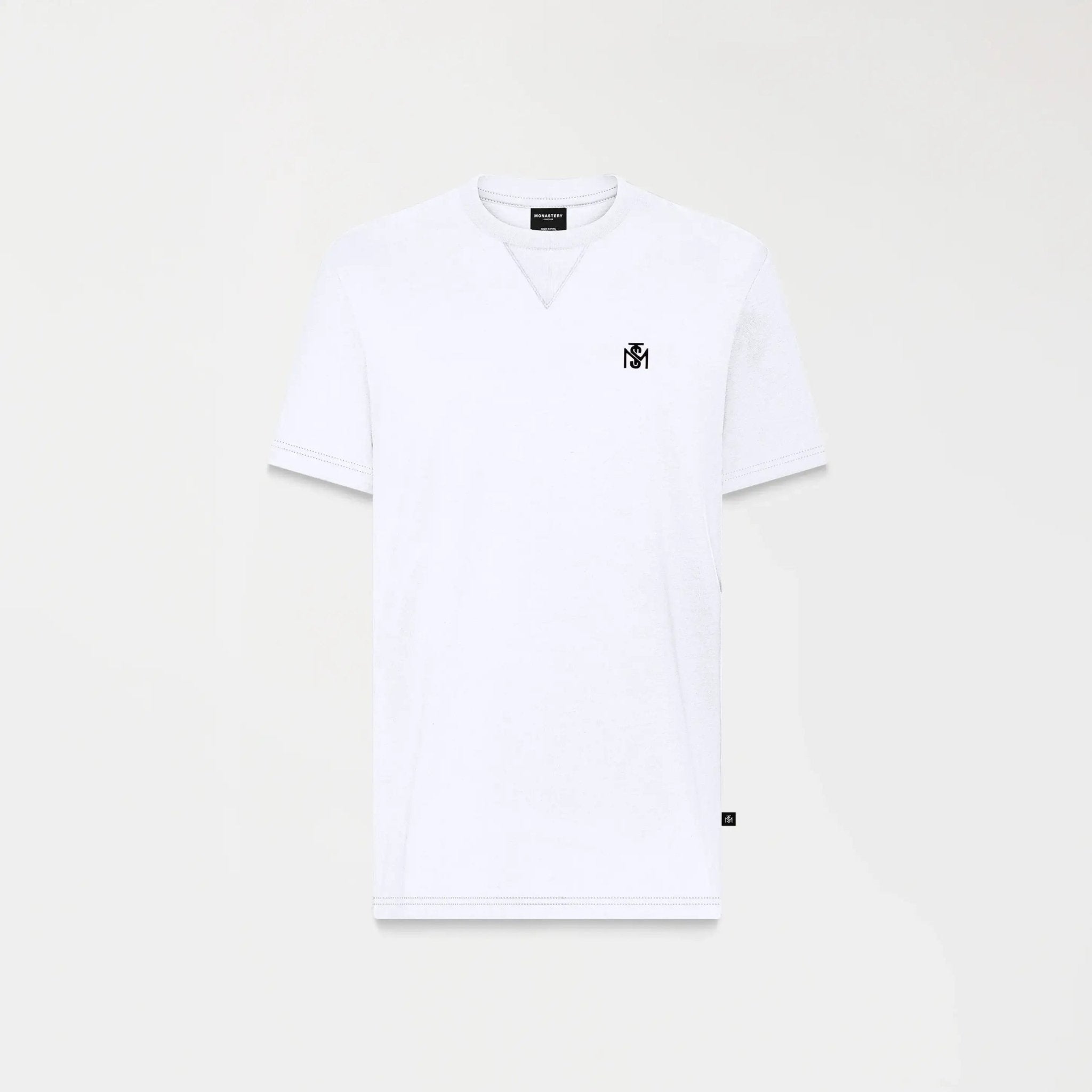 MISURI T - SHIRT MEN WHITE - Monastery | Tienda Oficial Colombia