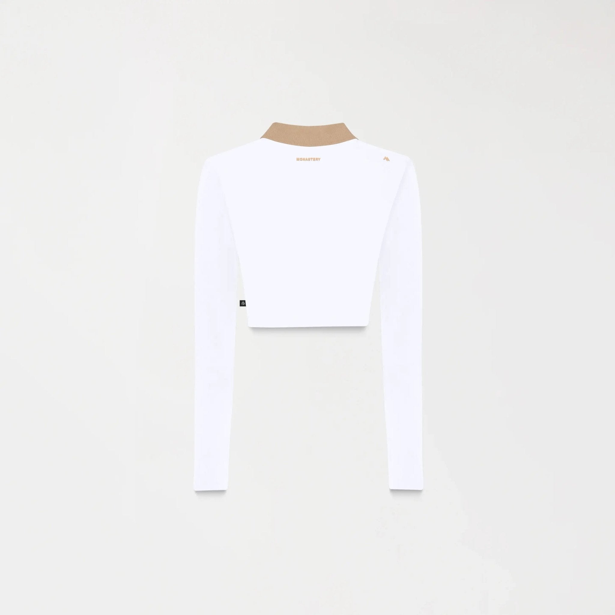 NEWBURY CROP TOP WOMEN WHITE - Monastery | Tienda Oficial Colombia