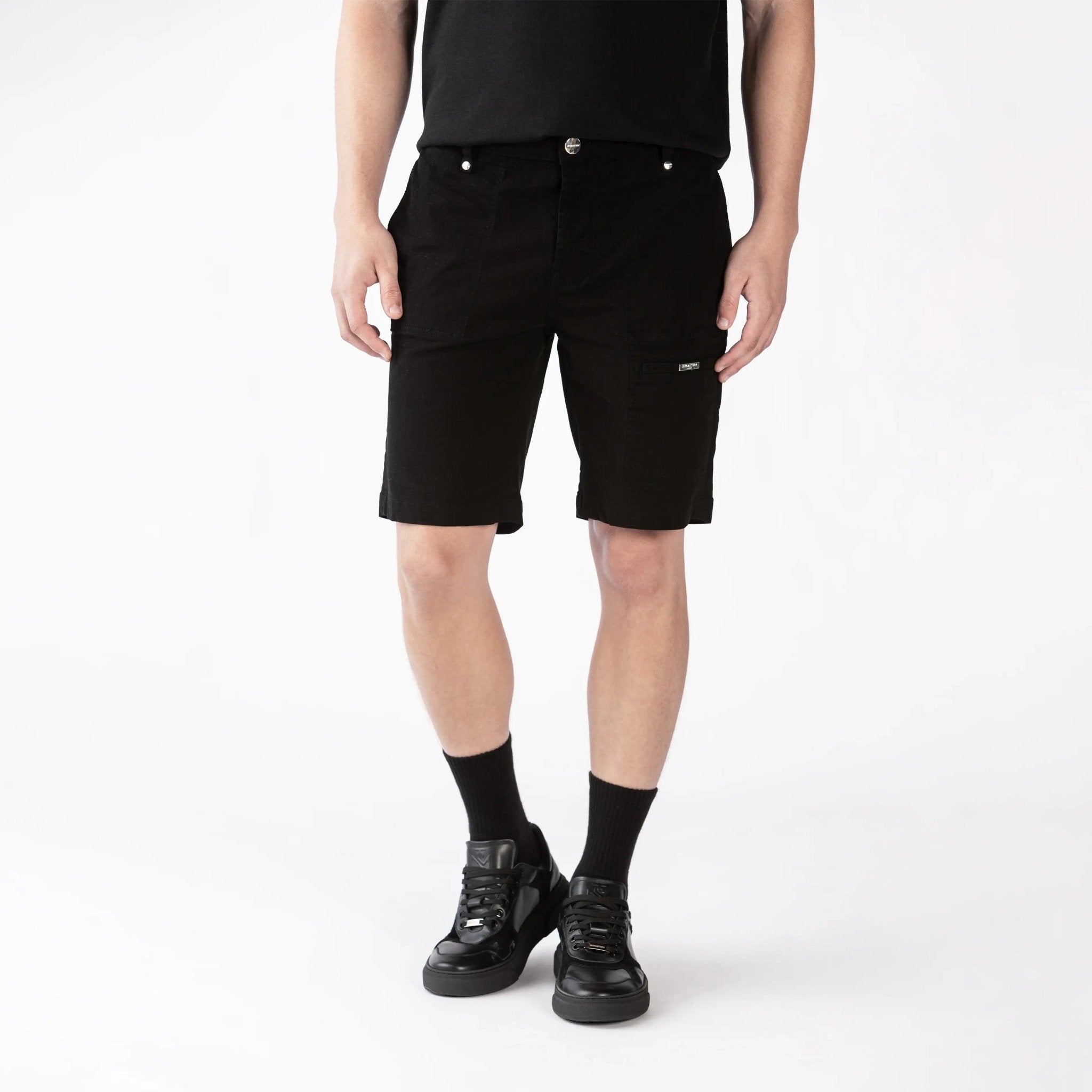 RAJ 2 DENIM SHORT MEN BLACK - Monastery | Tienda Oficial Colombia