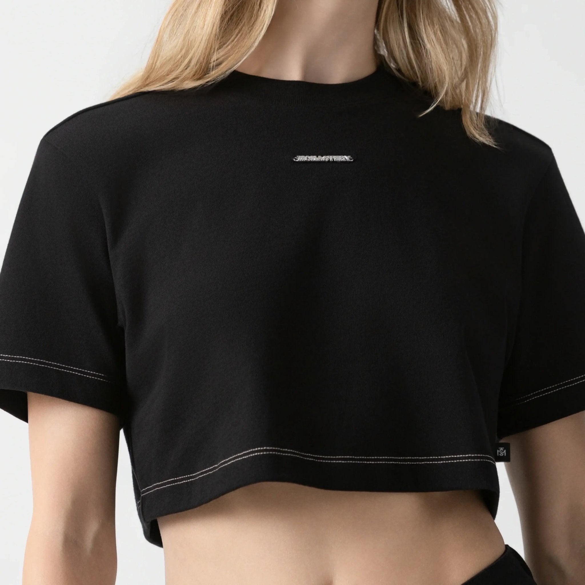 SAVANNA CROP TOP WOMEN BLACK - Monastery | Tienda Oficial Colombia