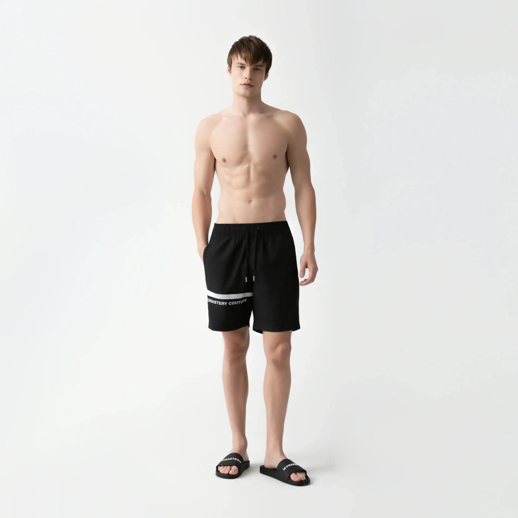 SORDEN SWIM SHORT MEN BLACK - Monastery | Tienda Oficial Colombia