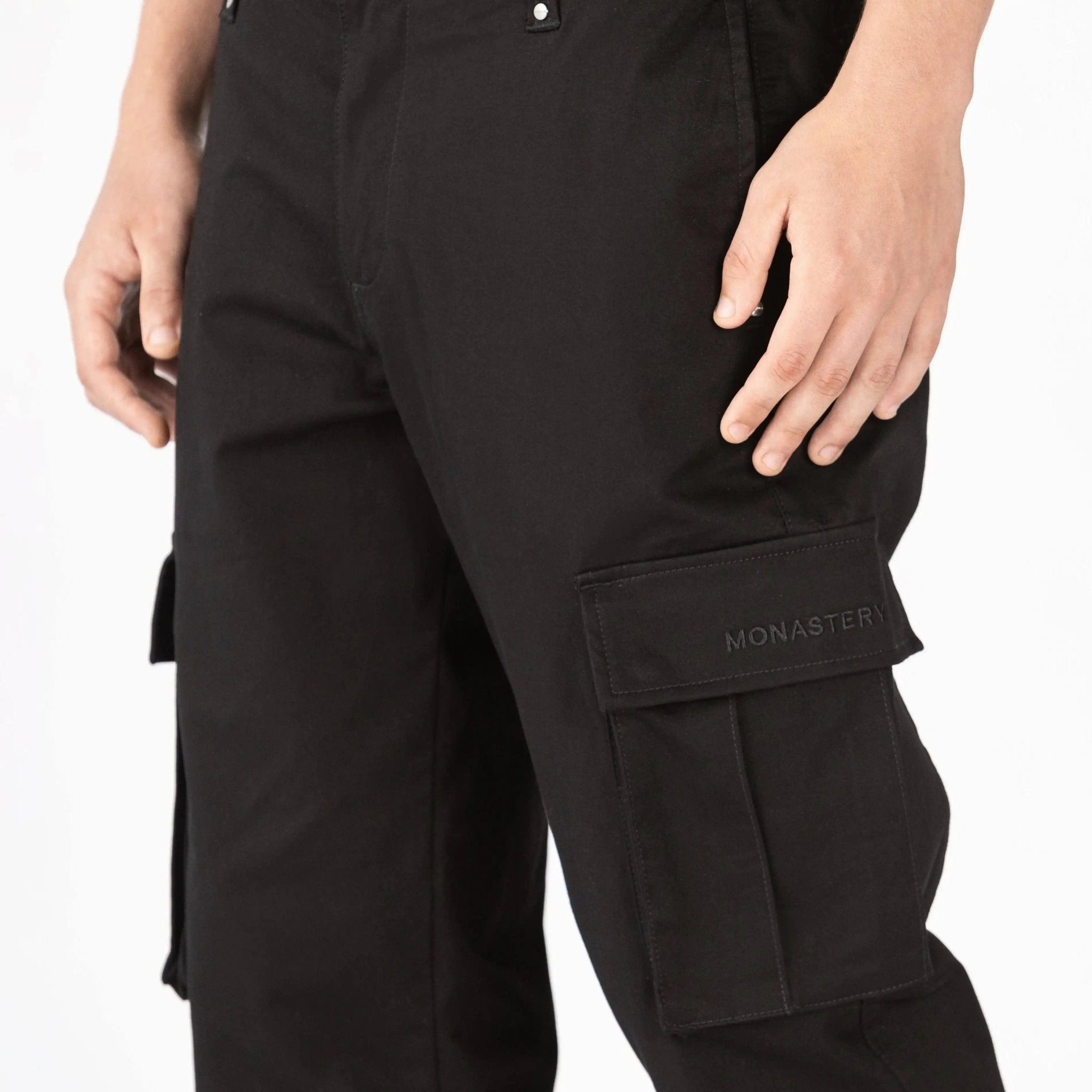 TALVERTON PANT CARGO MEN BLACK - Monastery | Tienda Oficial Colombia