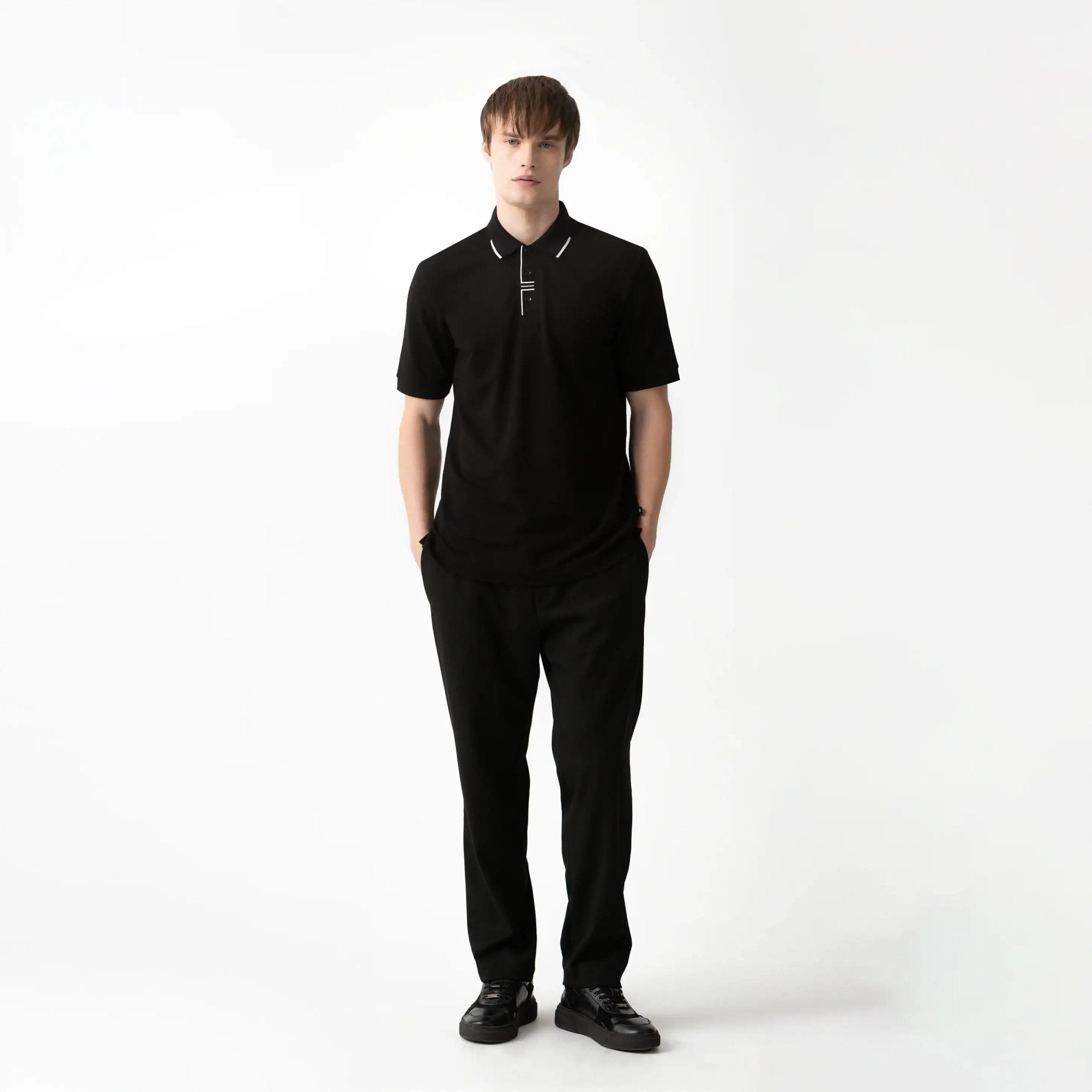 TENNESSEE POLO MEN BLACK - Monastery | Tienda Oficial Colombia
