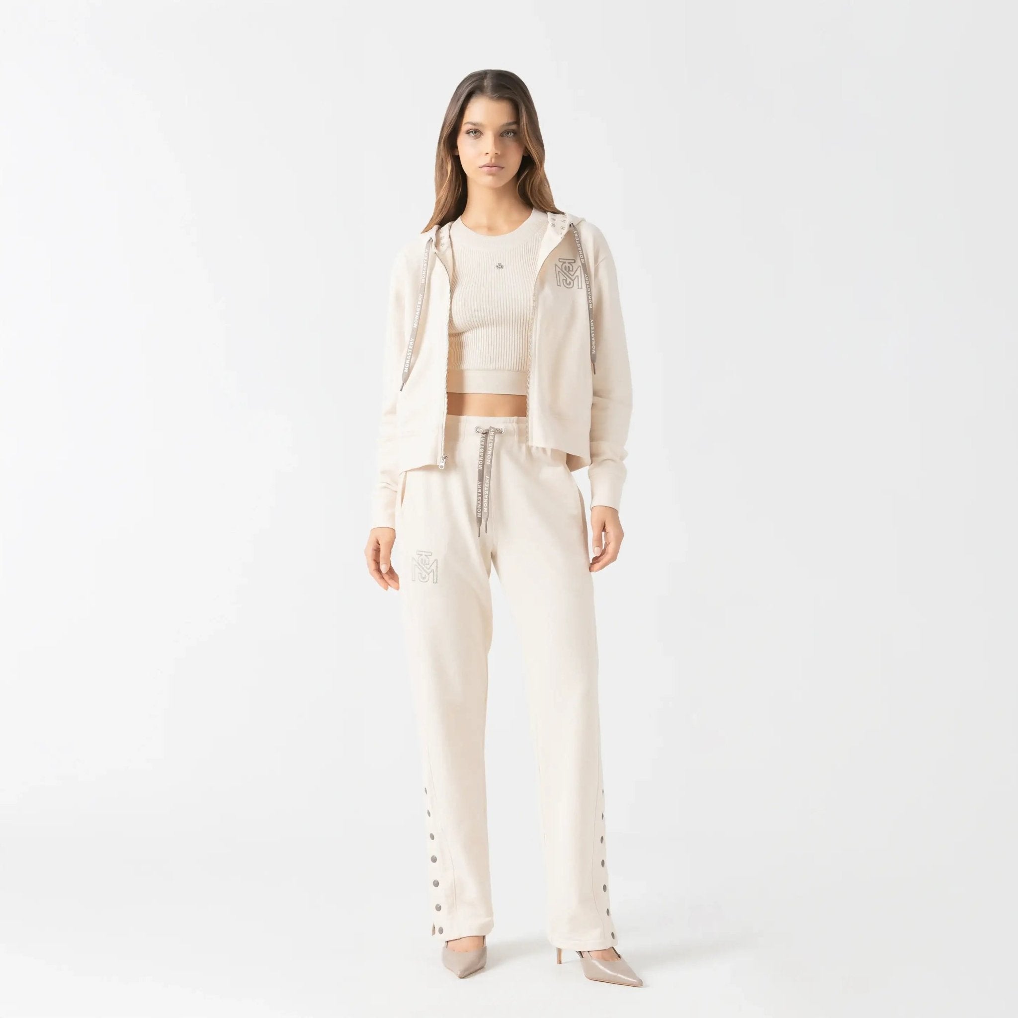 TESS HOODIE WOMEN SAND DOLLAR - Monastery | Tienda Oficial Colombia