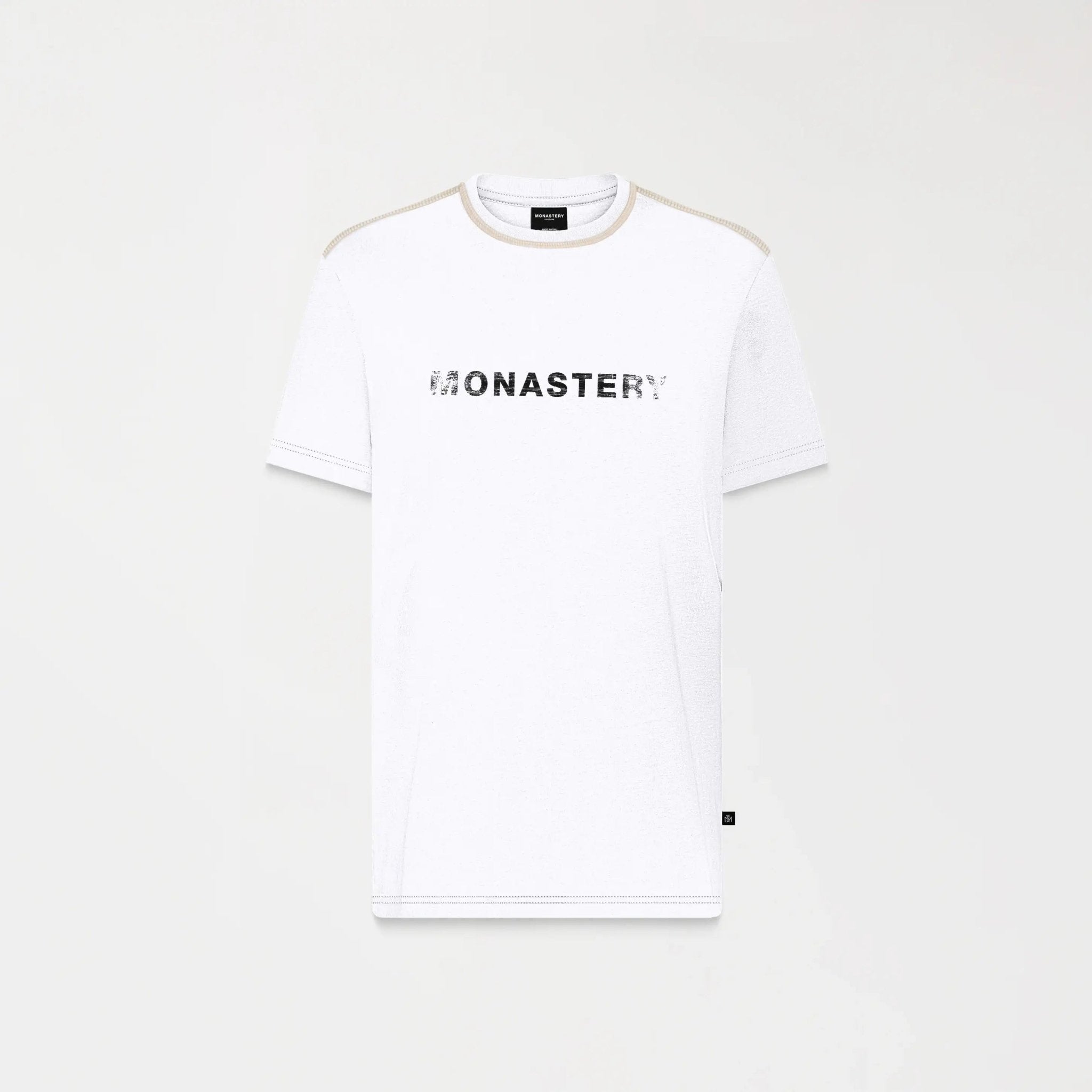 WESLEY T - SHIRT MEN WHITE - Monastery | Tienda Oficial Colombia