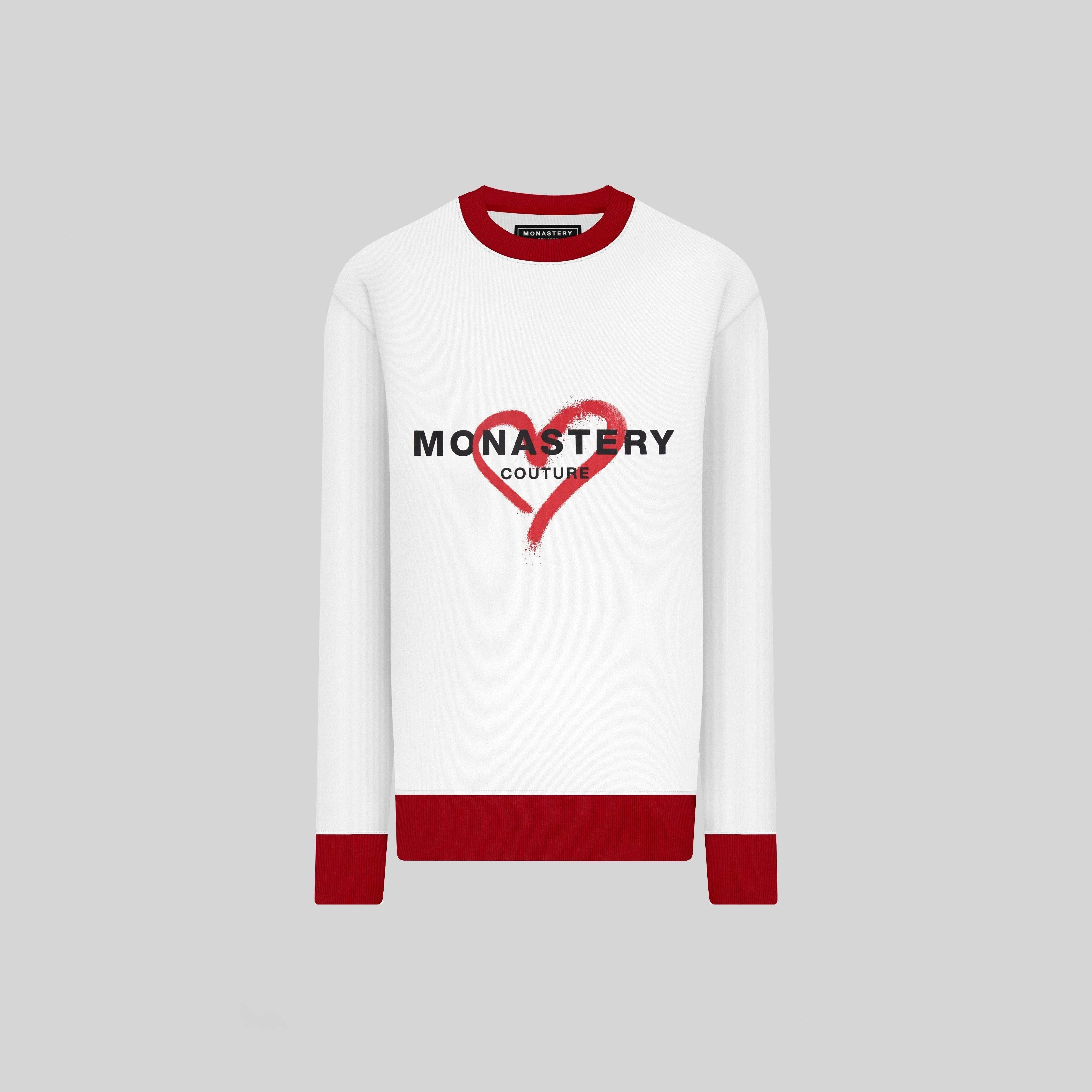 XENA WHITE SWEATSHIRTS - Monastery