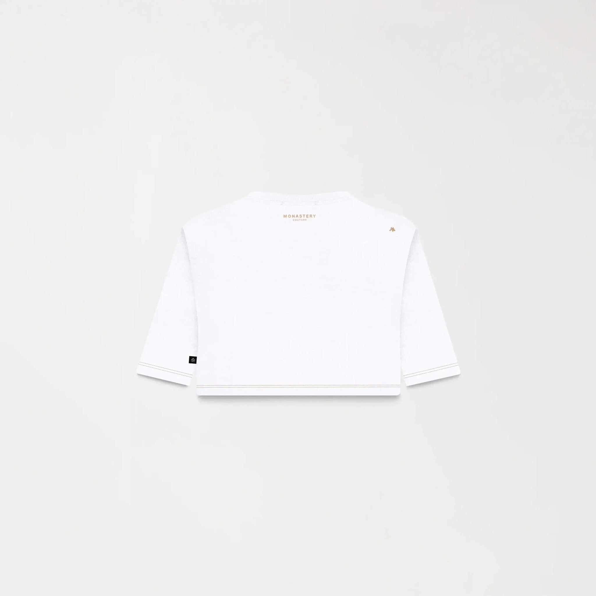 YLAIA CROP TOP WOMEN WHITE - Monastery | Tienda Oficial Colombia