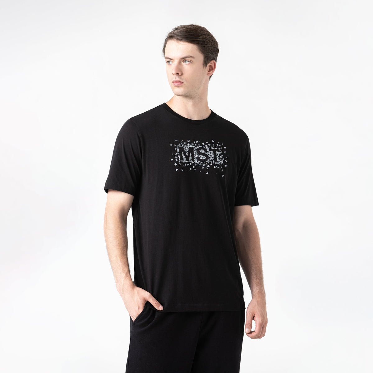 T-SHIRT MEN BLACK
