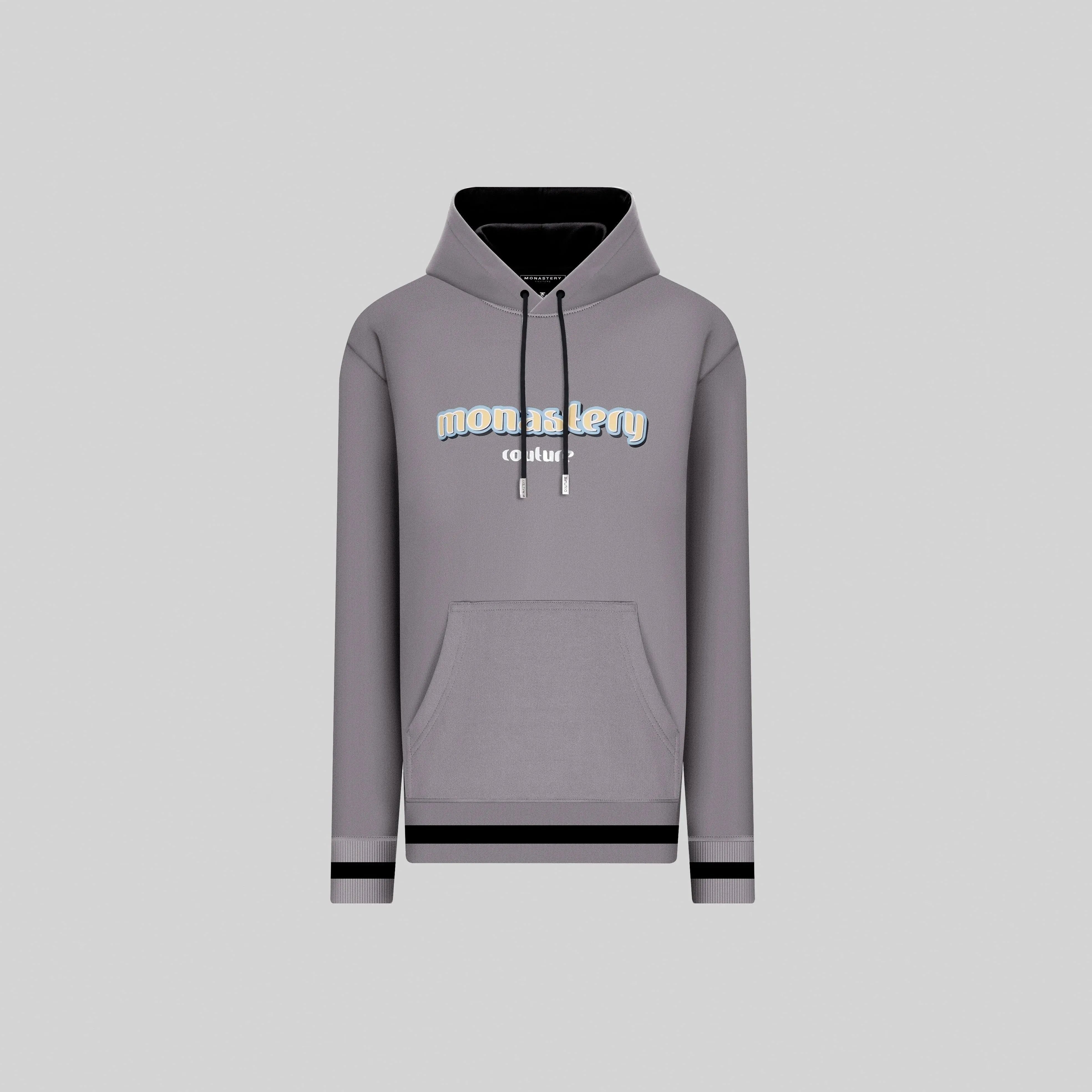 AQUARIUS GRAY HOODIE - Monastery