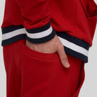 ANCYRUS RED SPORT TROUSERS - Monastery