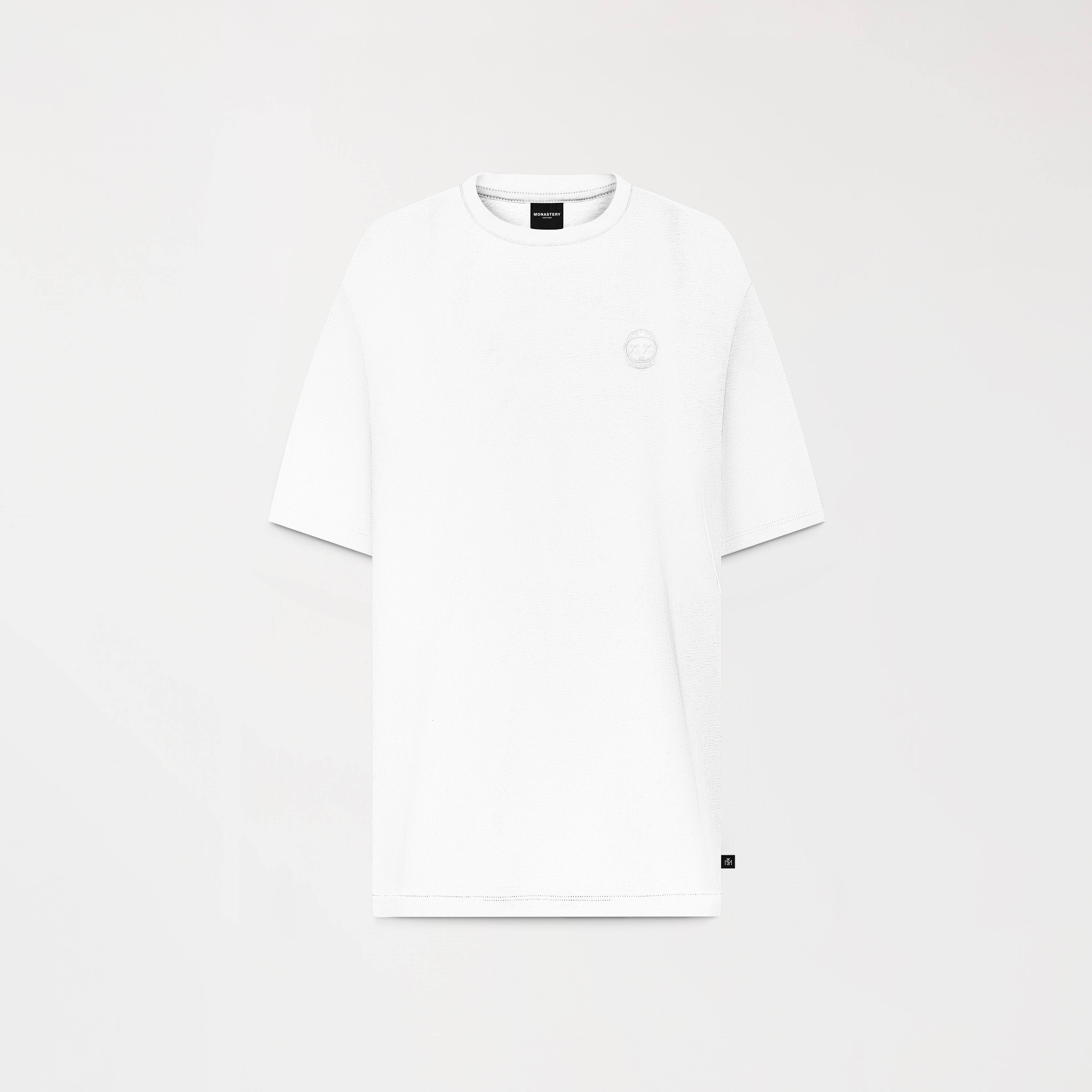 APILO T-SHIRT OVERSIZED MEN WHITE - Monastery