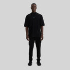 BARCHETTA T-SHIRT OVERSIZE BLACK - Monastery