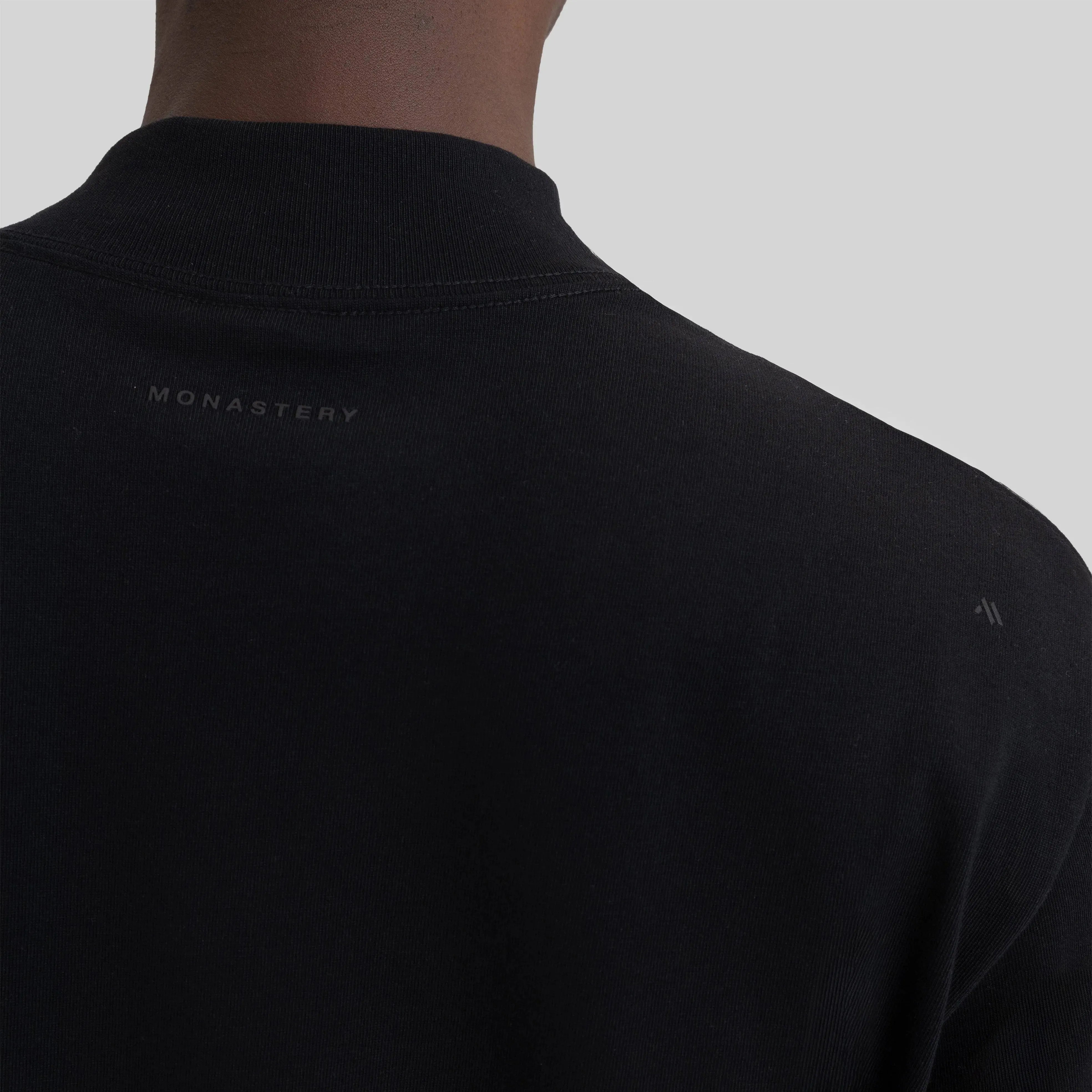 BARCHETTA T-SHIRT OVERSIZE BLACK - Monastery