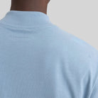 BARCHETTA T-SHIRT OVERSIZE FADED DENIM - Monastery