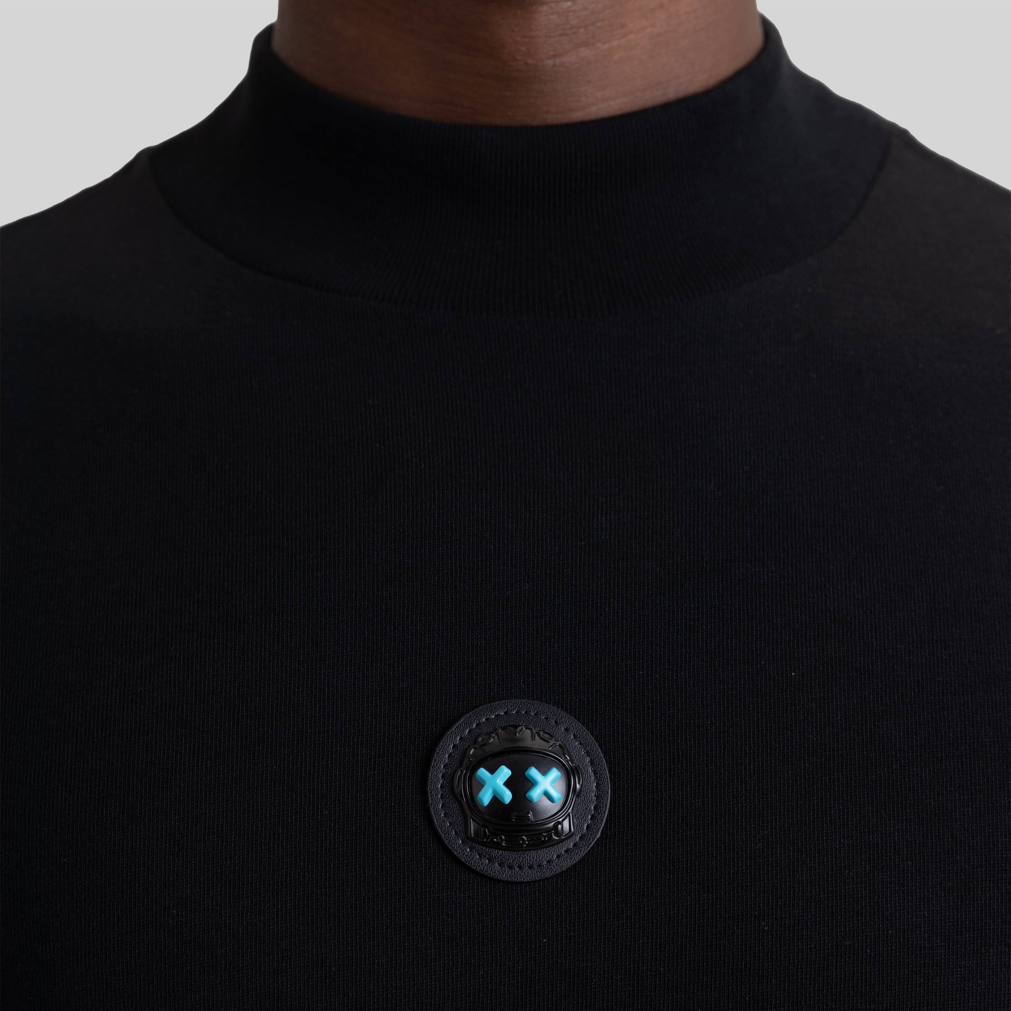 BARCHETTA T-SHIRT OVERSIZE BLACK - Monastery