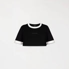 BELSEA CROP TOP WOMEN BLACK - Monastery