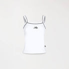 CAMISETA SIN MANGAS BORAN BLANCA FRENTE - MONASTERY 