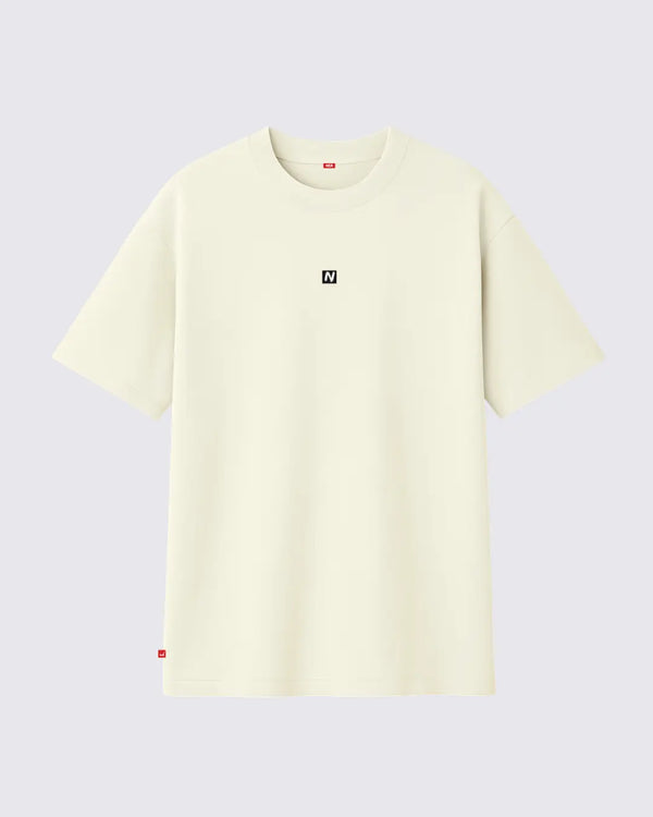 DAN CAMISETA OVERSIZE MARFIL