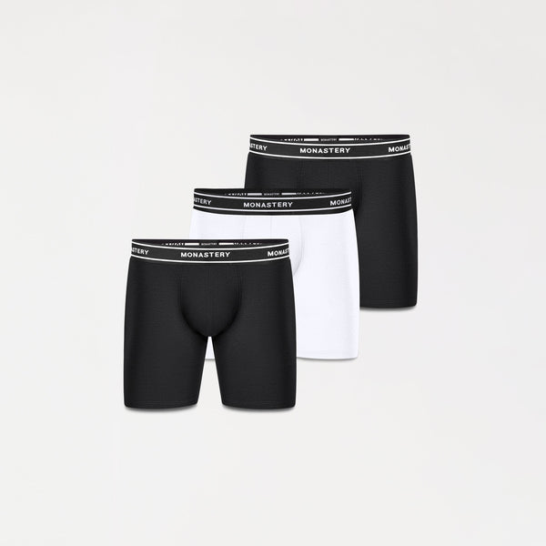 DOMINIUM BOXER PACK MEN BLACK- WHITE- BLACK