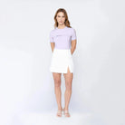DROSKYN T-SHIRT WOMEN THISTLE - Monastery