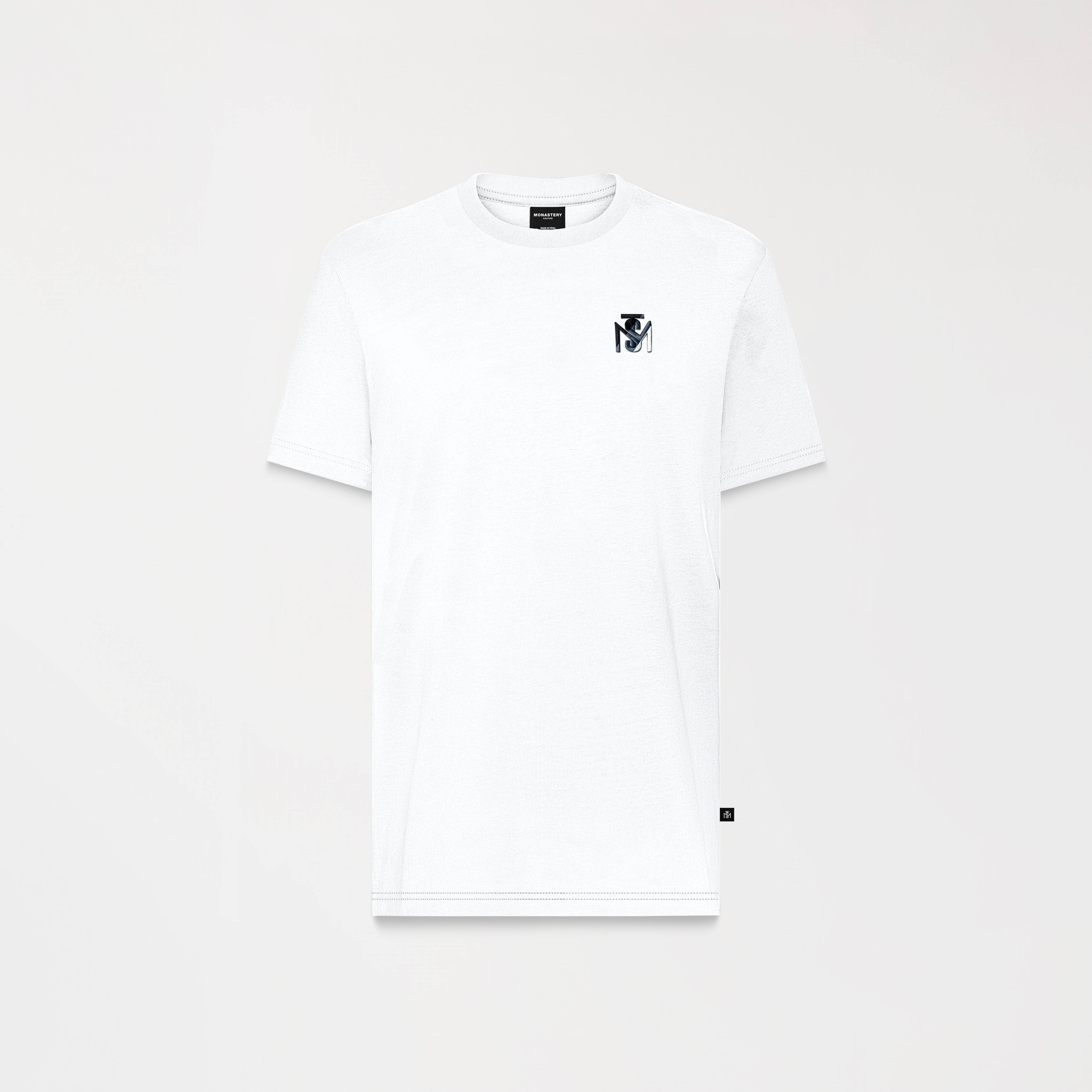 CAMISETA EIGTH BLANCA FRENTE - MONASTERY