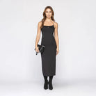 ELVIRA DRESS WOMEN BLACK - Monastery