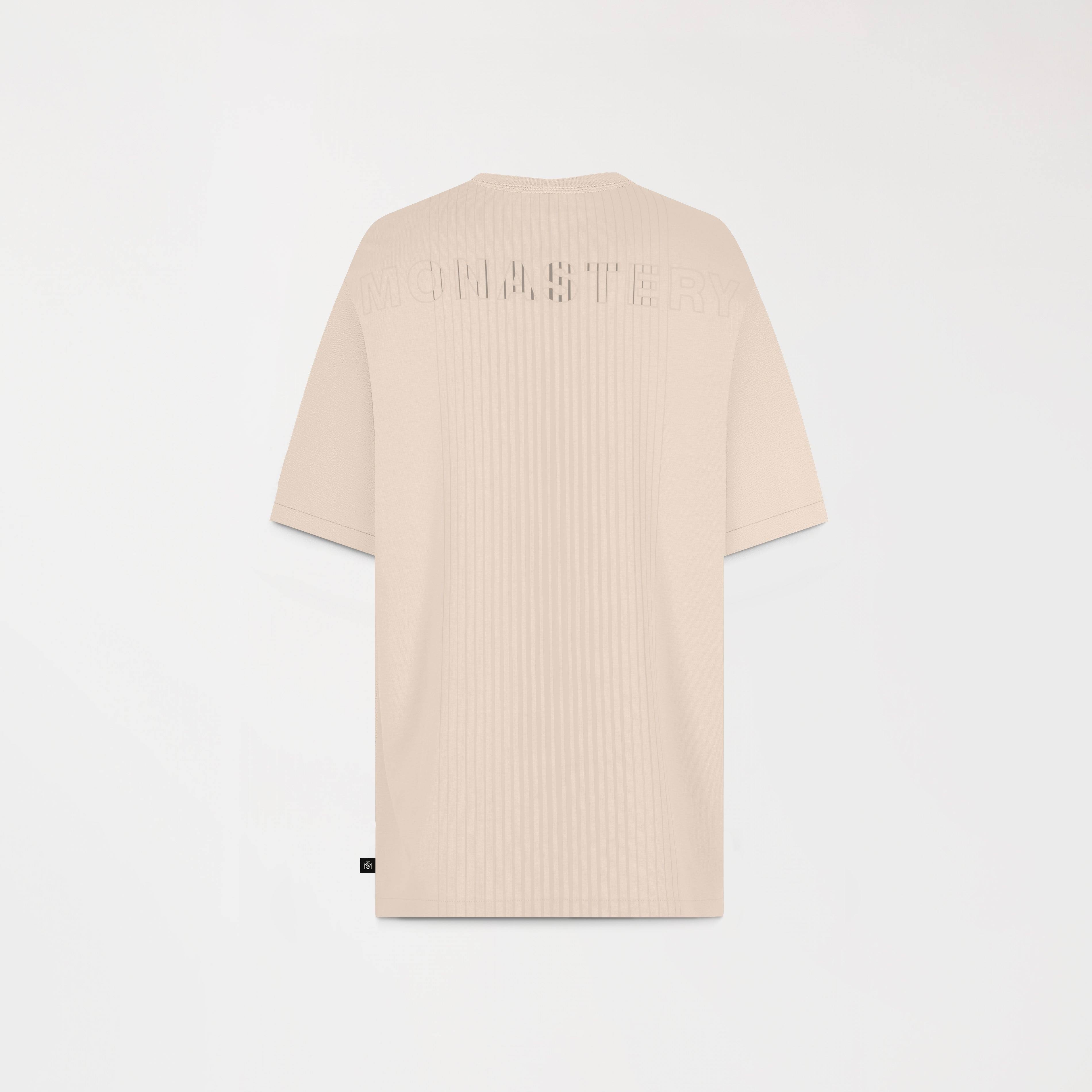 FOWLFIELD T-SHIRT OVERSIZED MEN IRISH CREAM - Monastery