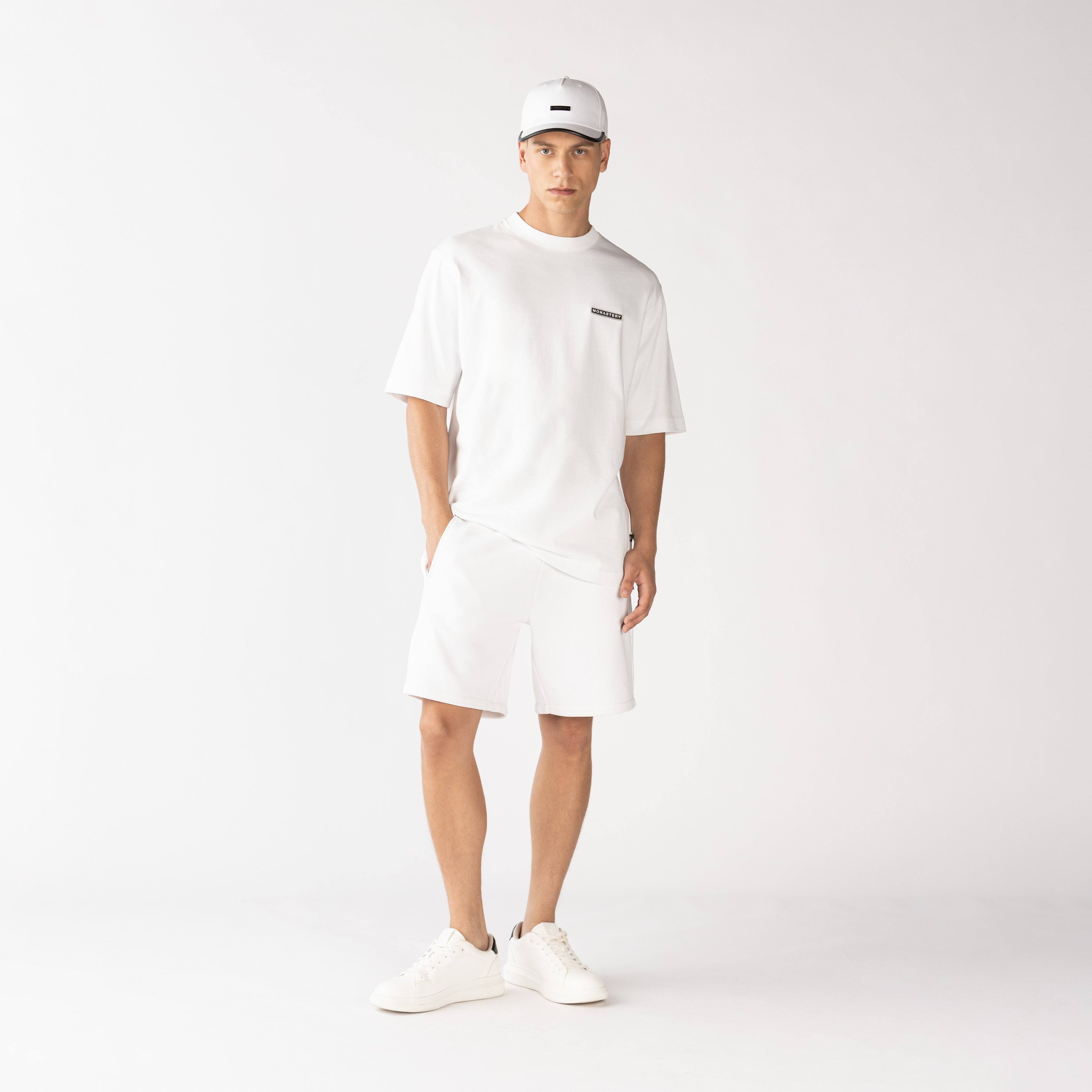 FOWLFIELD T-SHIRT OVERSIZED MEN WHITE - Monastery