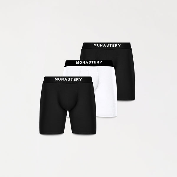 HADAL PACK BOXER MEN BLACK- WHITE- BLACK