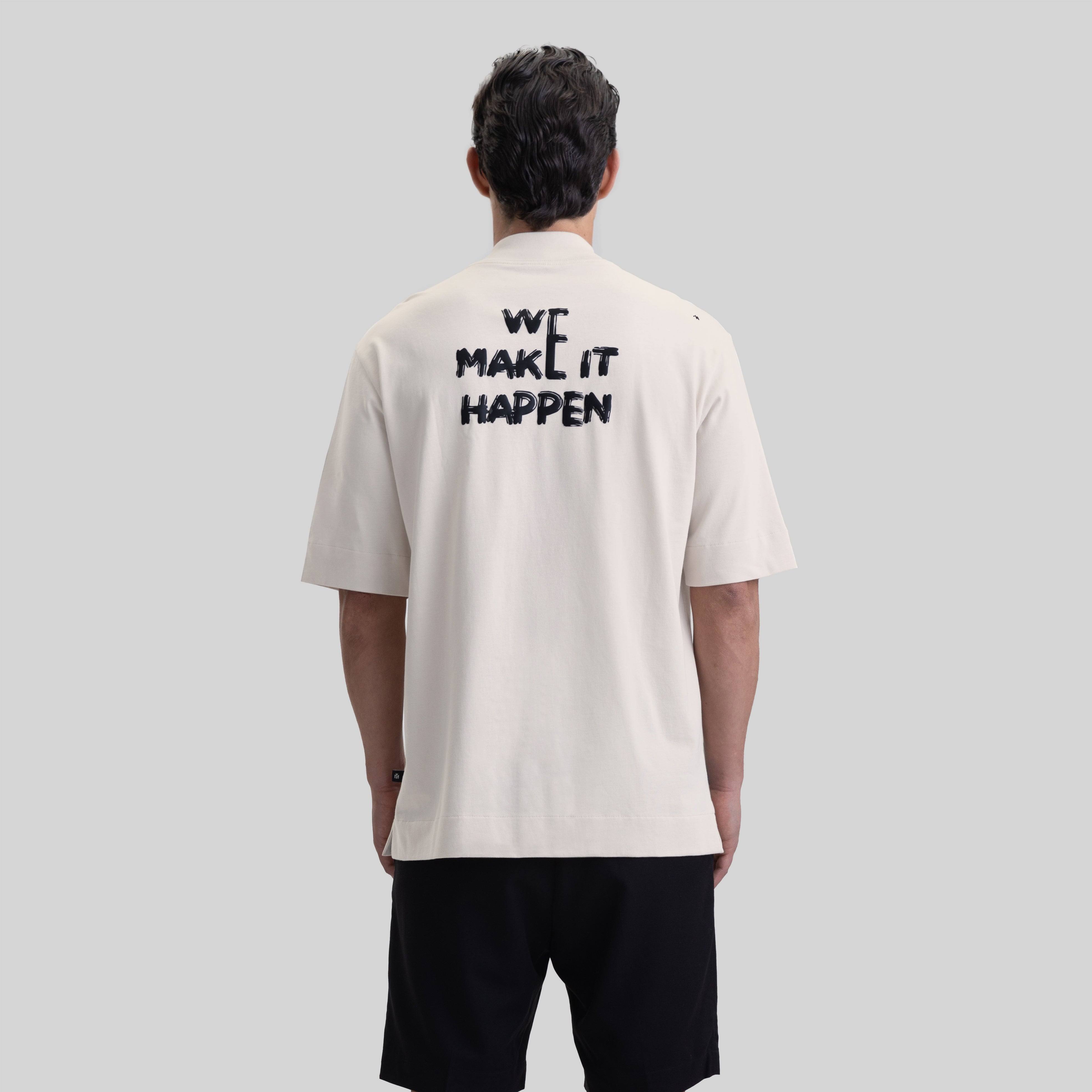 JAGUAR T-SHIRT OVERSIZE MOONBEAM - Monastery