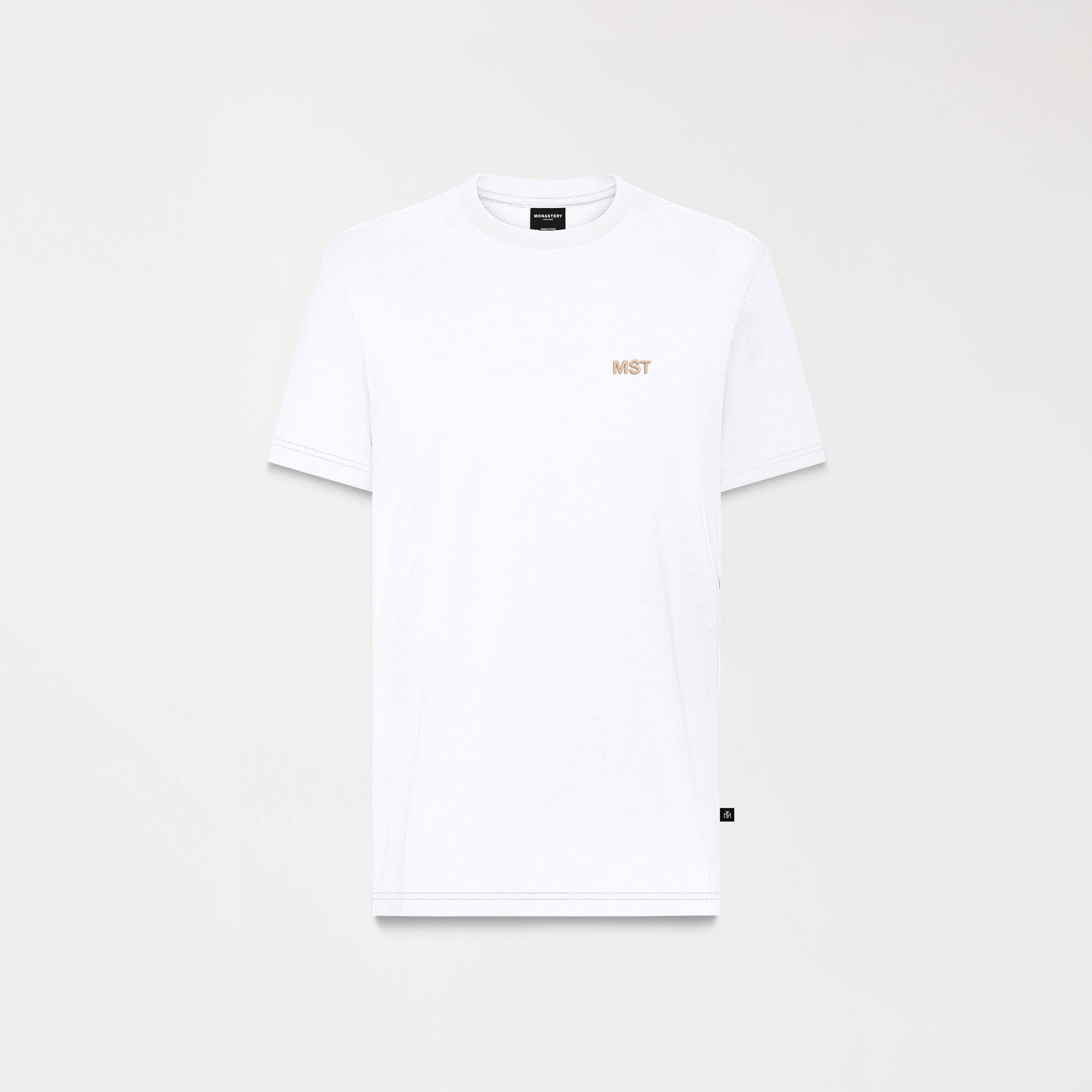 CAMISETA KEEP BLANCA FRENTE - MONASTERY