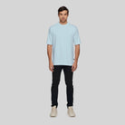 MORESTO BLUE T-SHIRT OVERSIZE - Monastery