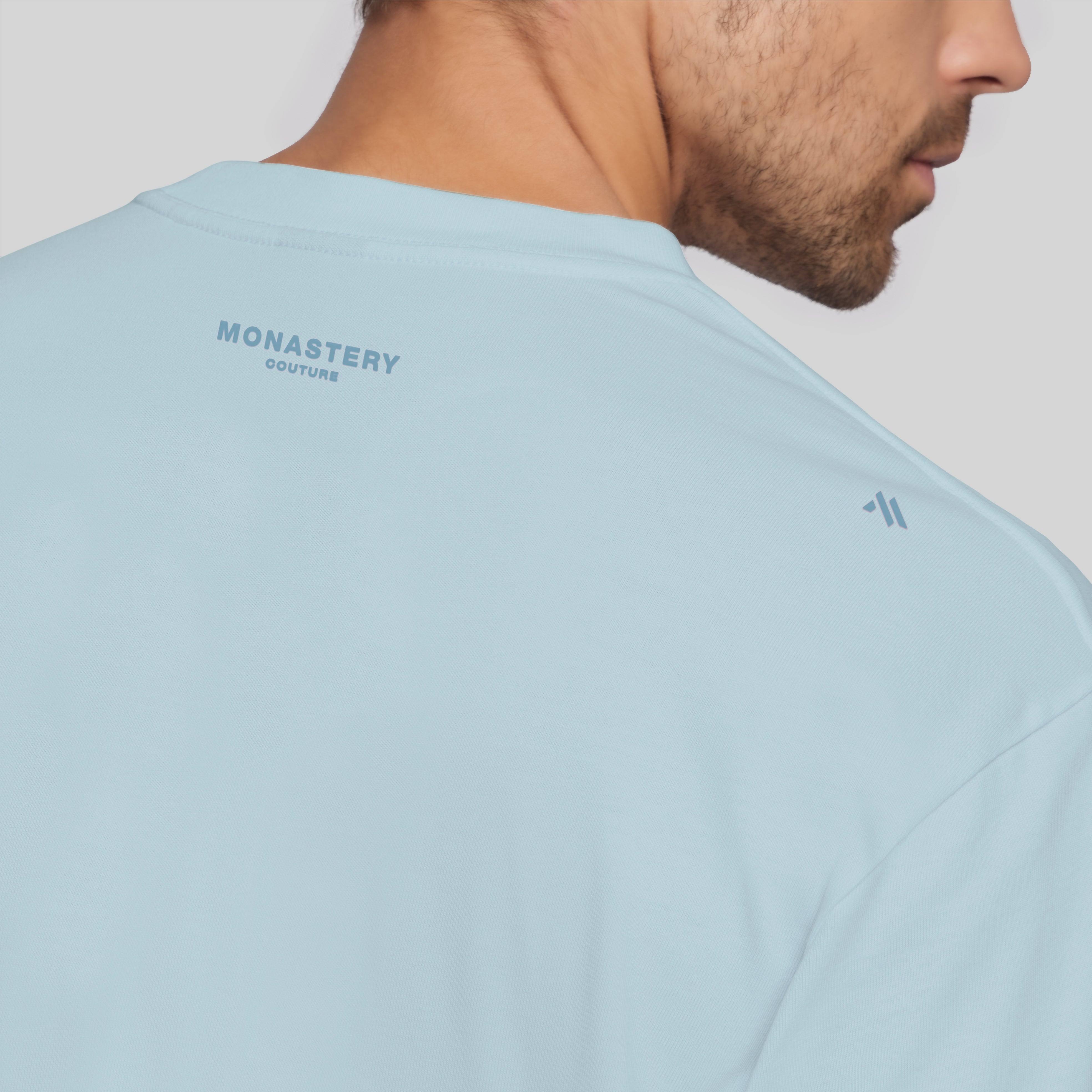 MORESTO BLUE T-SHIRT OVERSIZE - Monastery