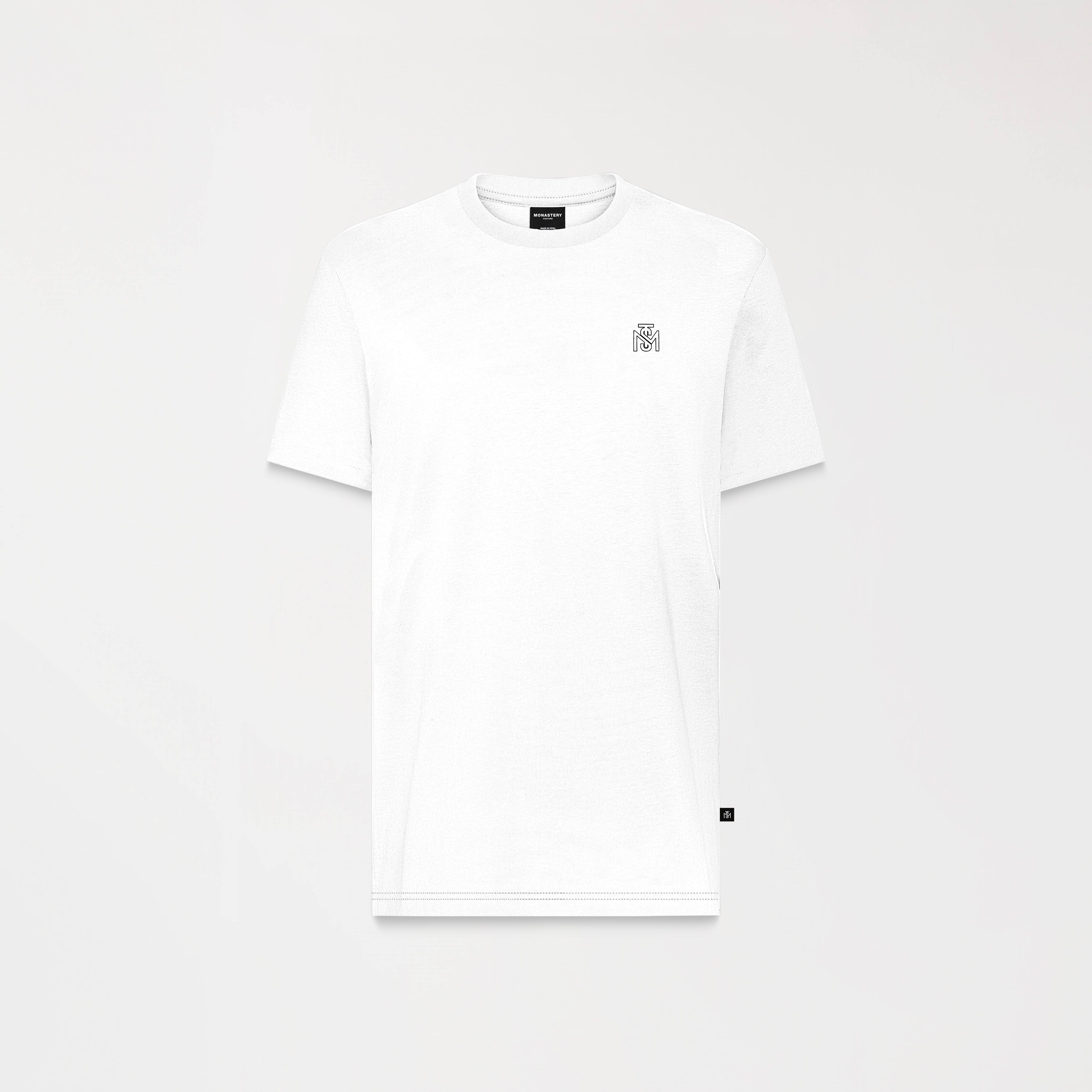 CAMISETA NINE BLANCA FRENTE - MONASTERY
