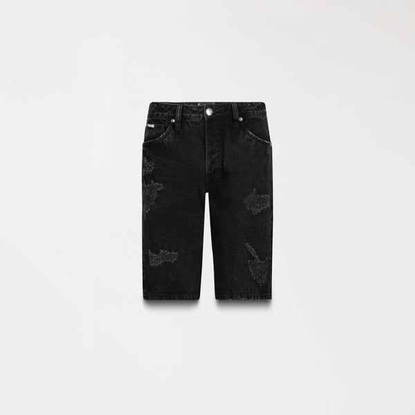 OTTERBERG DENIM SHORT MEN BLACK