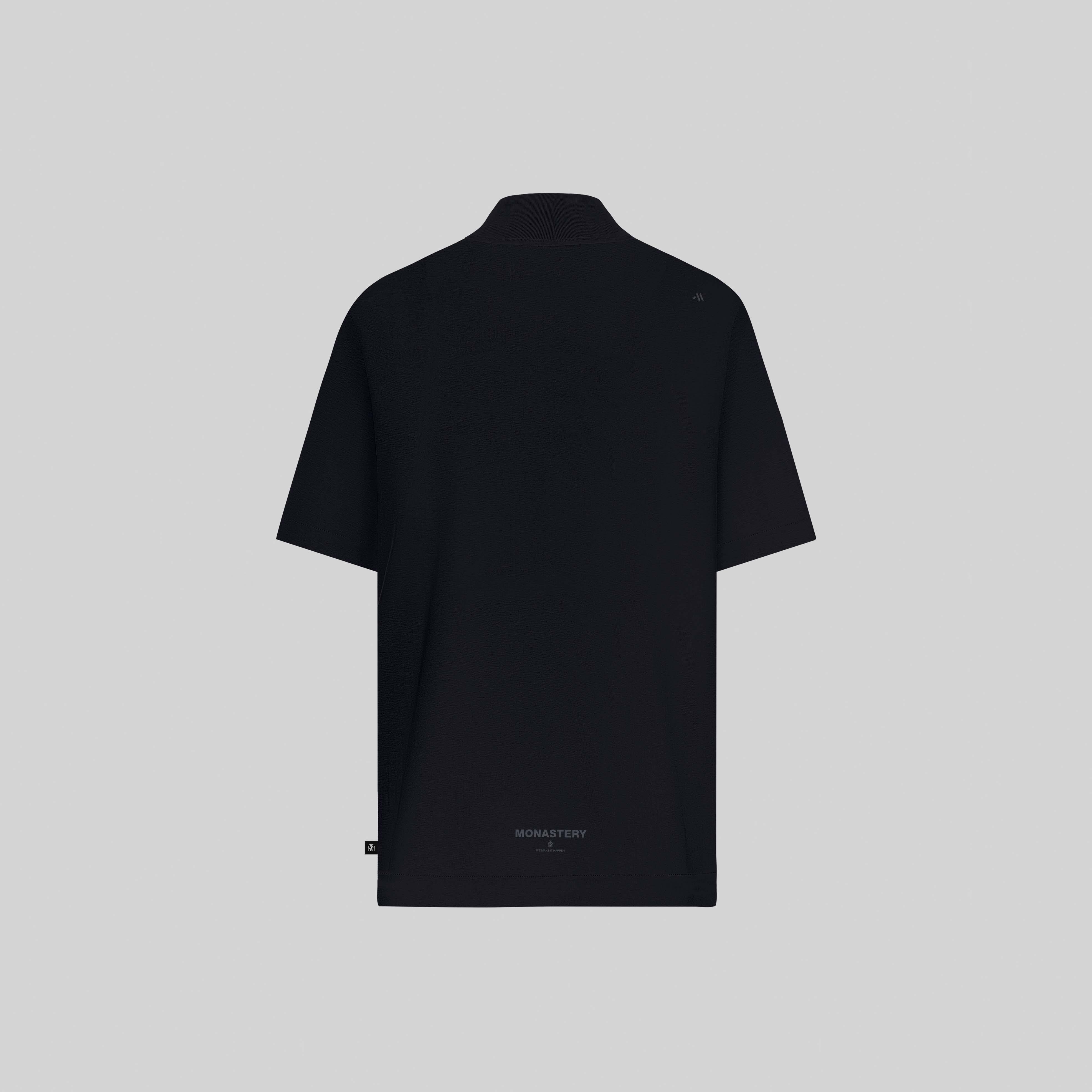ROUGE T-SHIRT OVERSIZE BLACK - Monastery