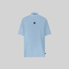 BARCHETTA T-SHIRT OVERSIZE FADED DENIM - Monastery