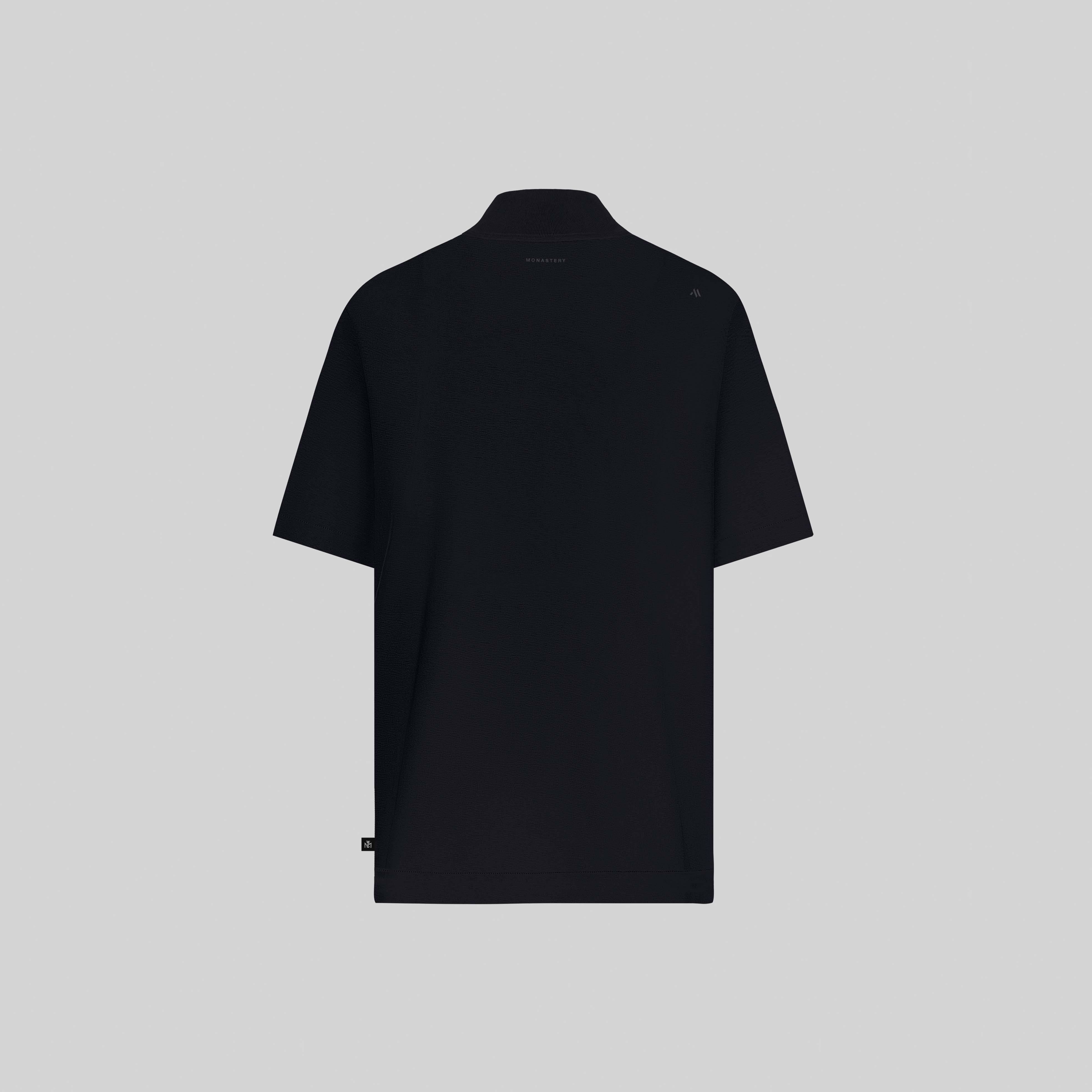 BARCHETTA T-SHIRT OVERSIZE BLACK - Monastery