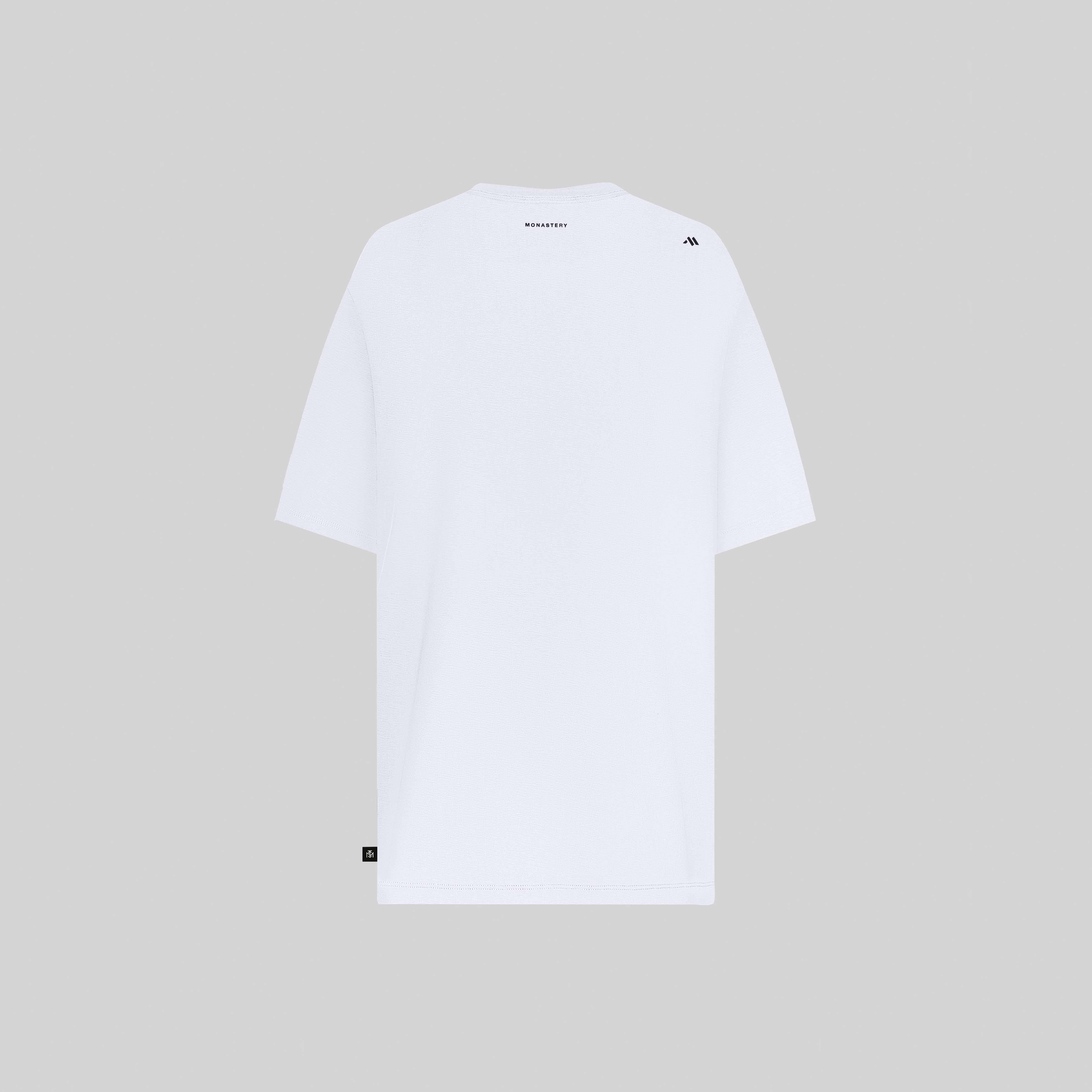 MANSELL T-SHIRT OVERSIZE WHITE - Monastery