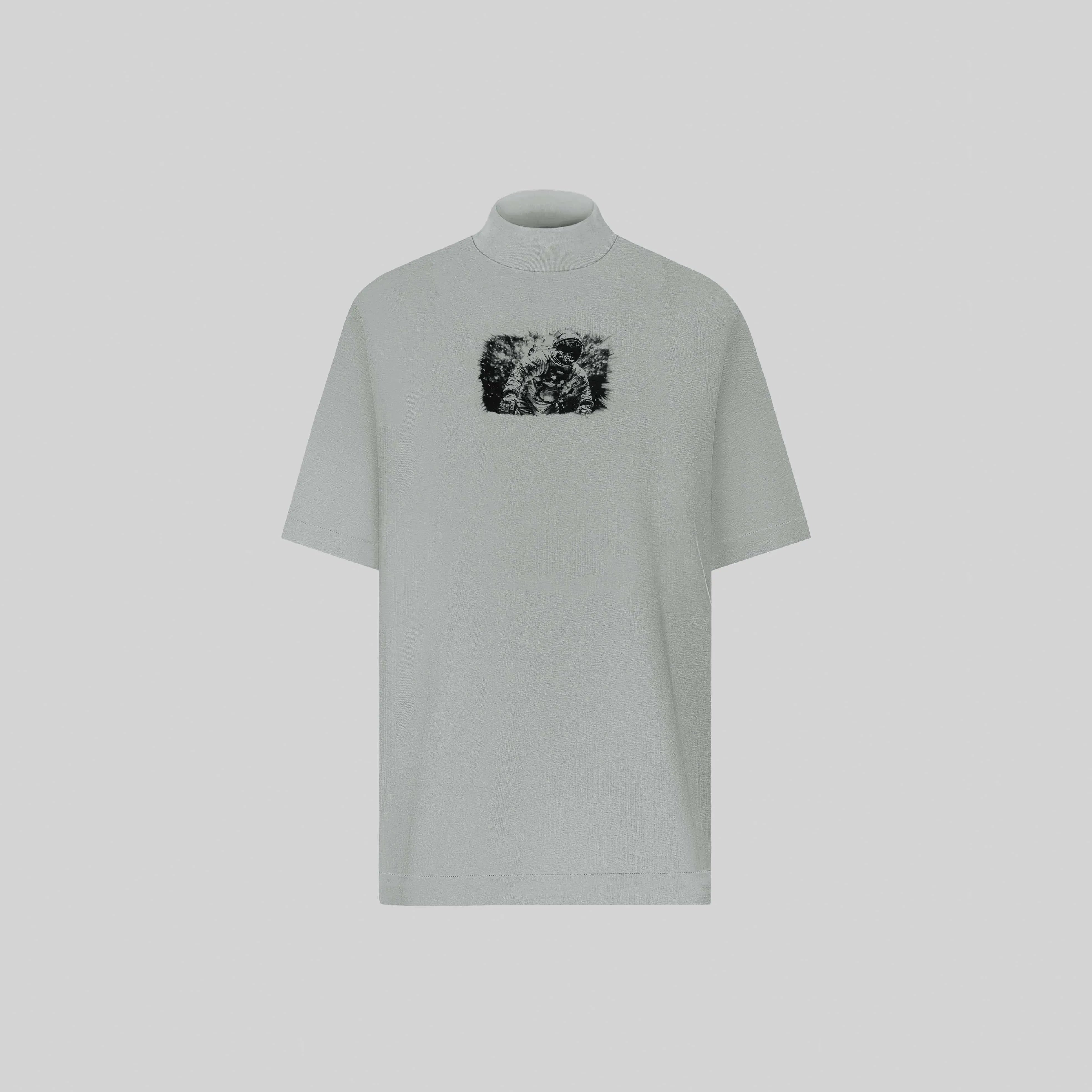 ROUGE T-SHIRT OVERSIZE SEA GRASS - Monastery