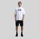 ROUGE T-SHIRT OVERSIZE WHITE - Monastery