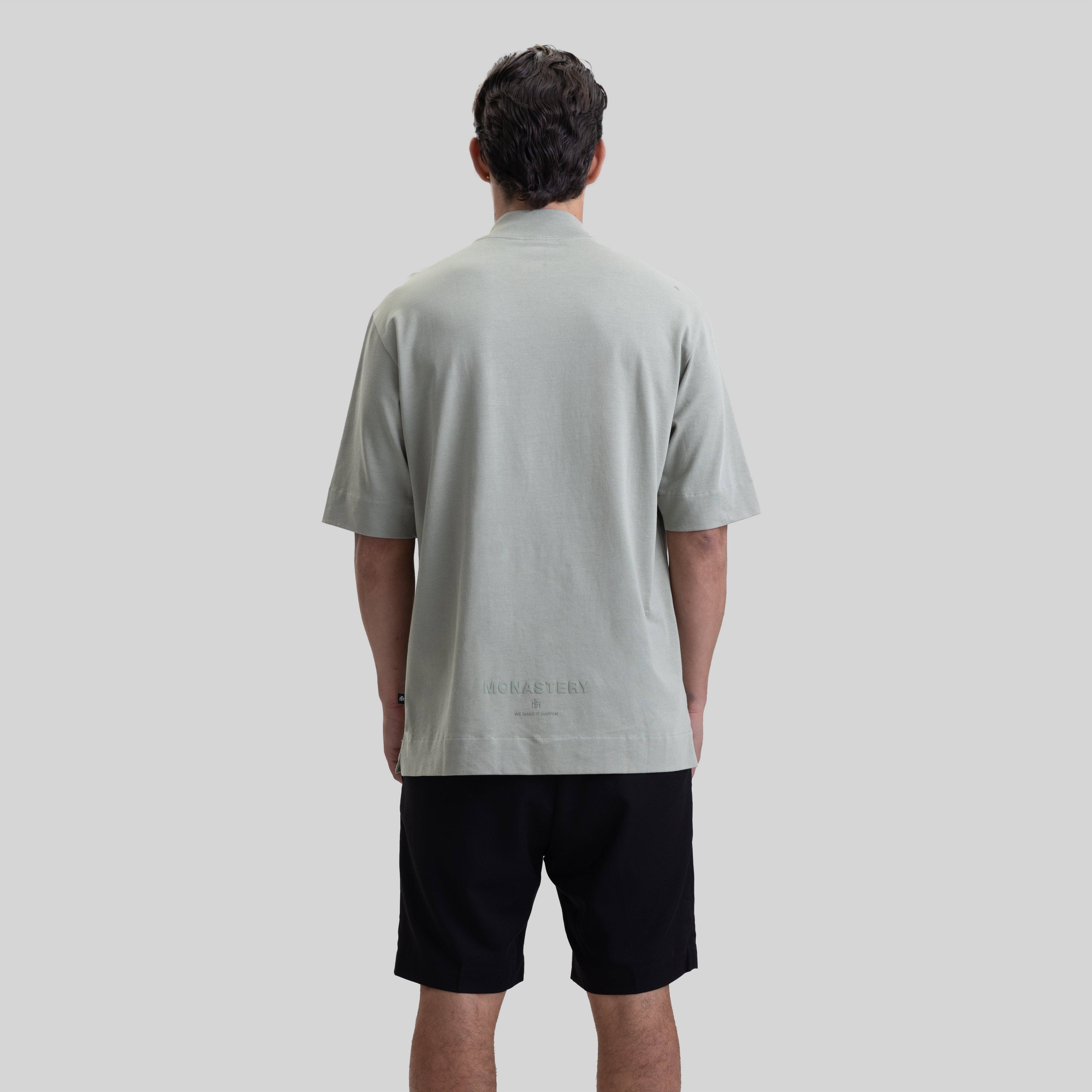 ROUGE T-SHIRT OVERSIZE SEA GRASS - Monastery