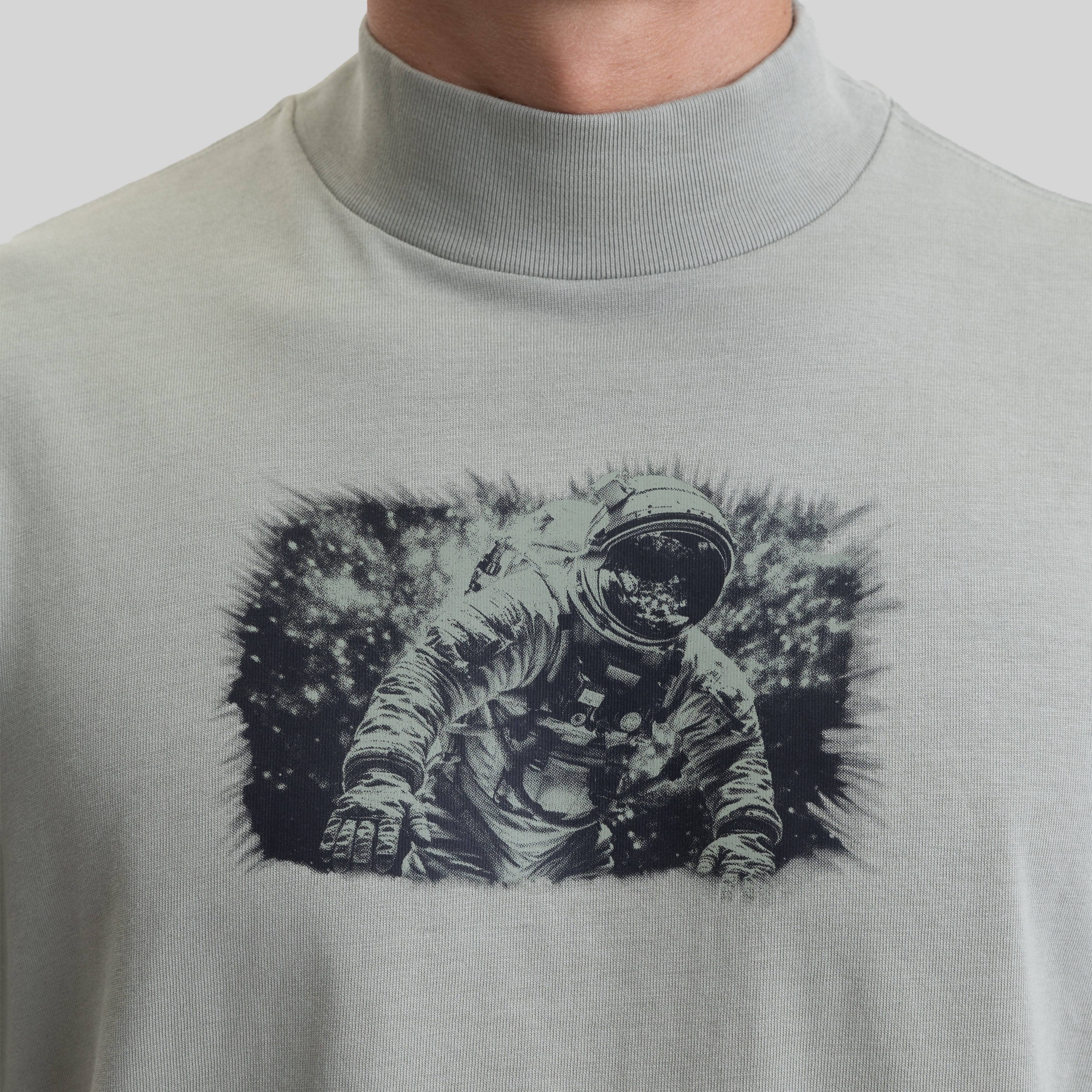 ROUGE T-SHIRT OVERSIZE SEA GRASS - Monastery
