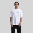 RUSTON T-SHIRT OVERSIZE WHITE - Monastery