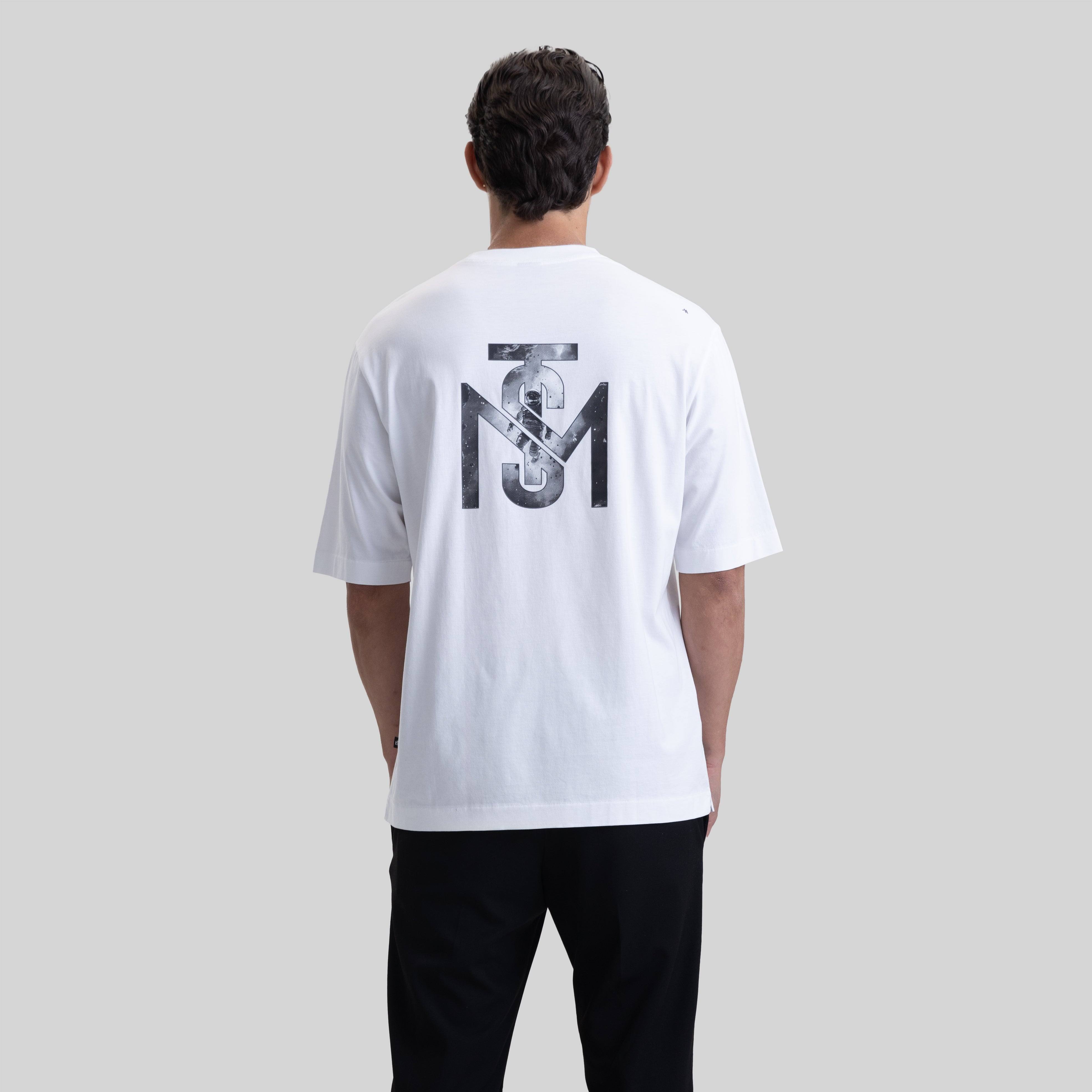 RUSTON T-SHIRT OVERSIZE WHITE - Monastery